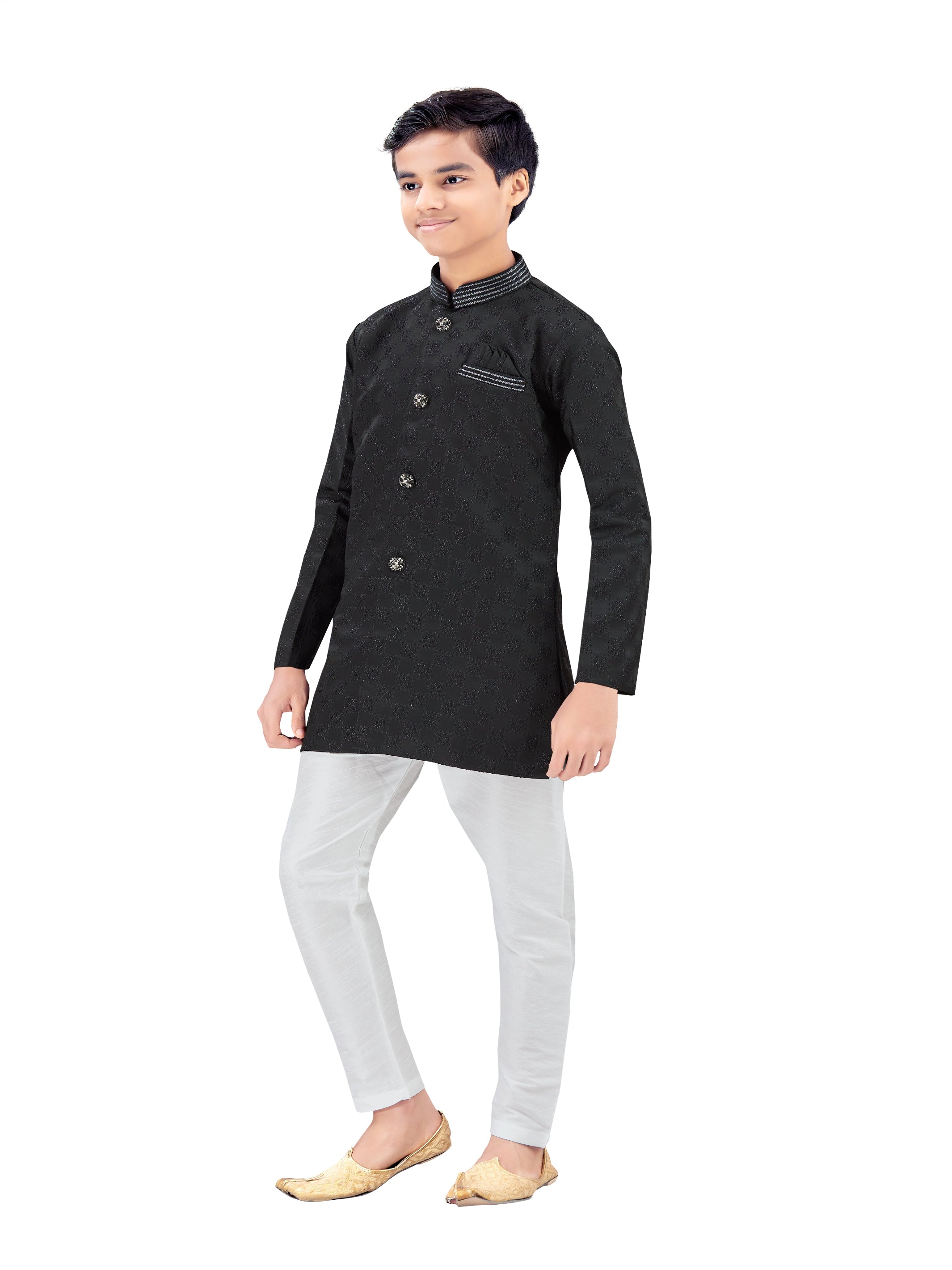 Boys Silk Kurta Set - Roop Darshan