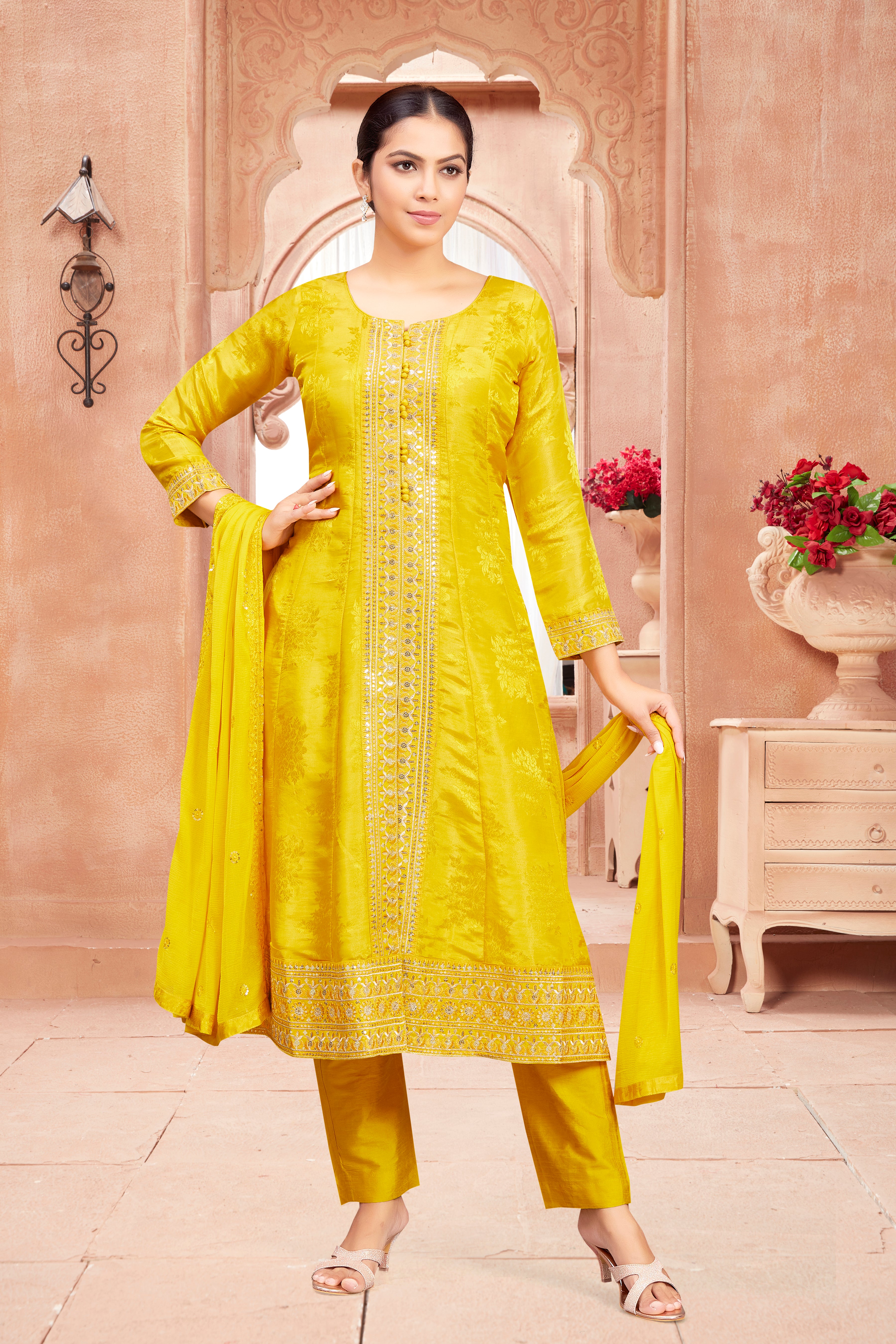 Shayla Kamiz & Pant - Roop Darshan