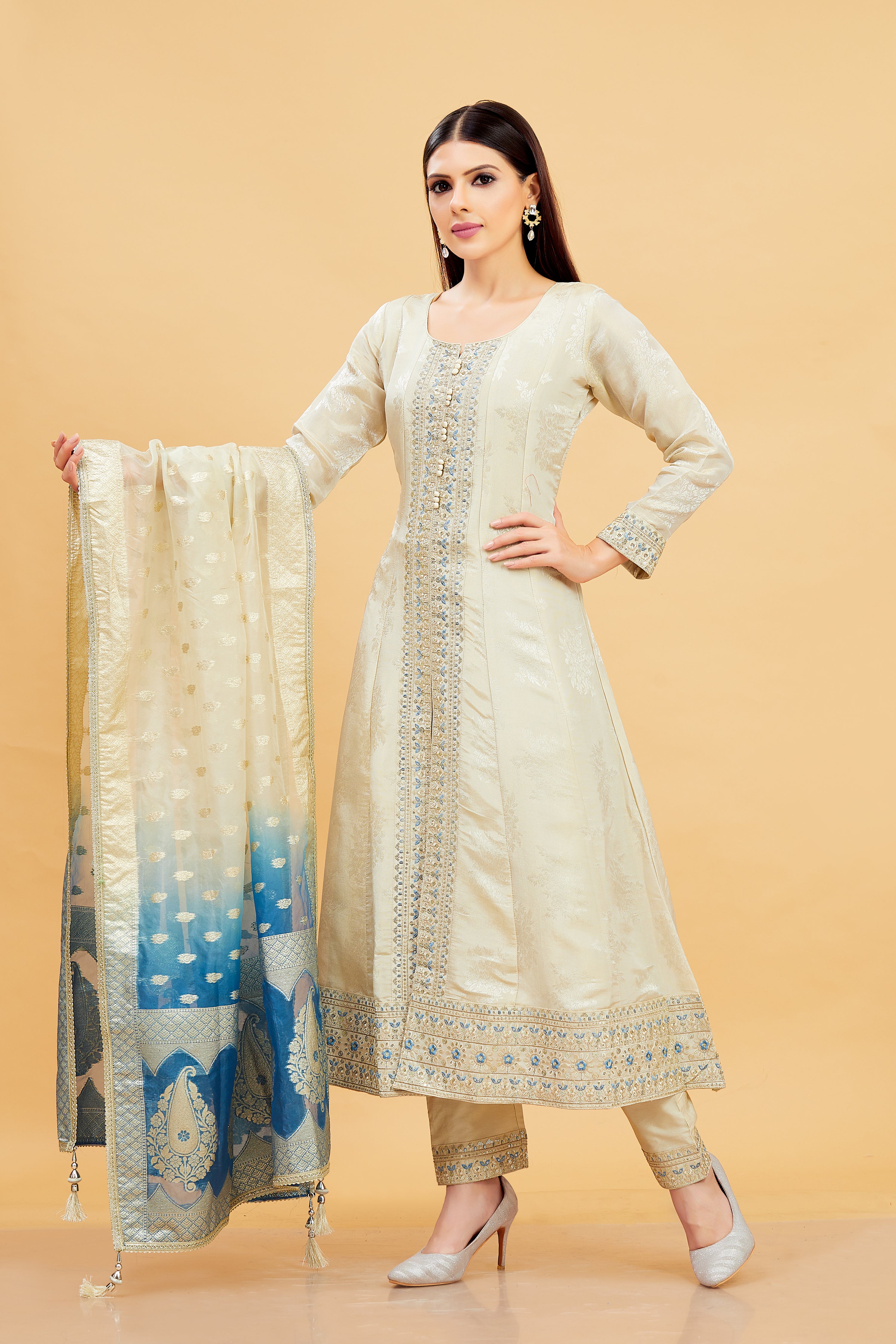 Rajni Flair Kamiz & Pant - Roop Darshan