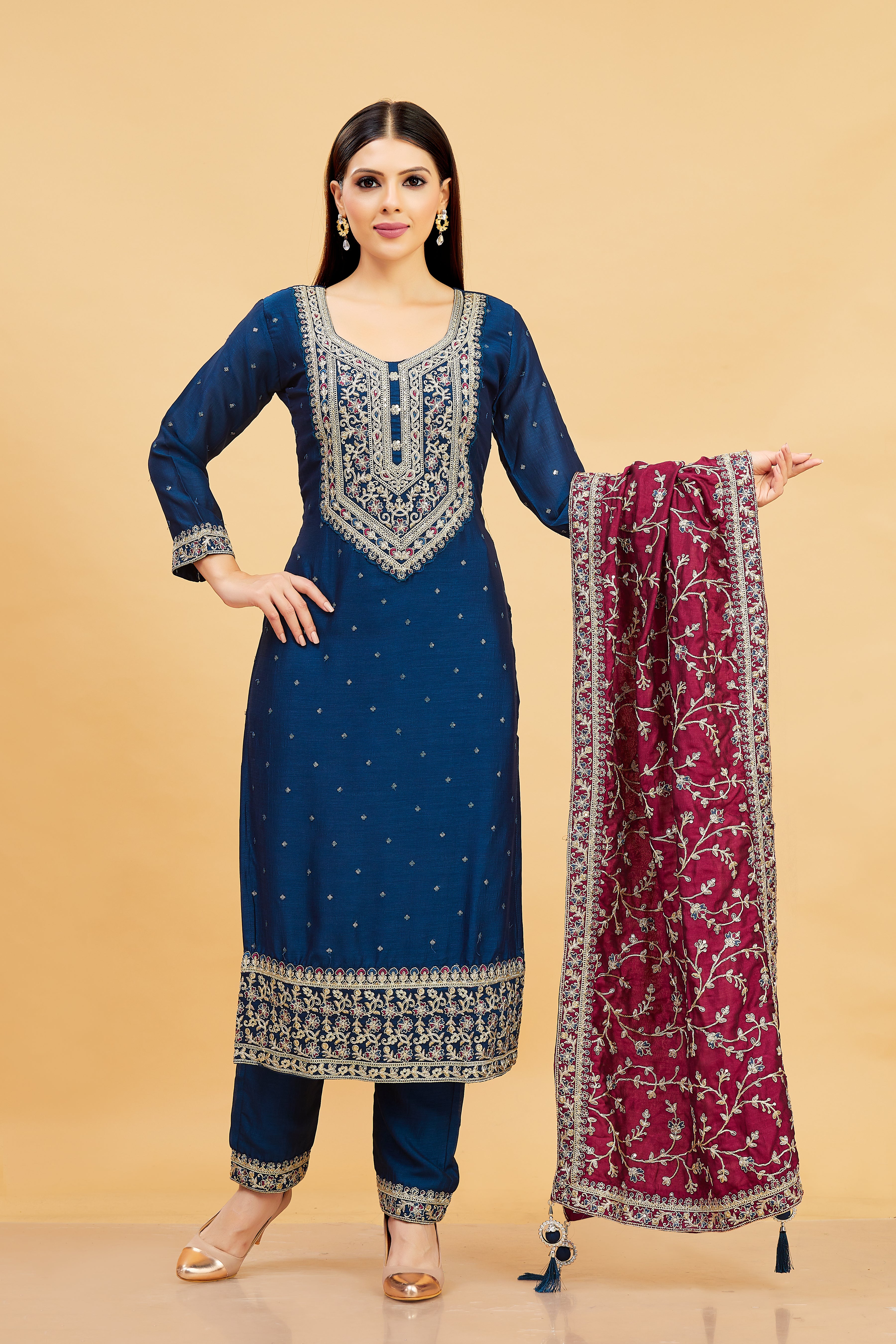 Nisha Kamiz & Pant - Roop Darshan