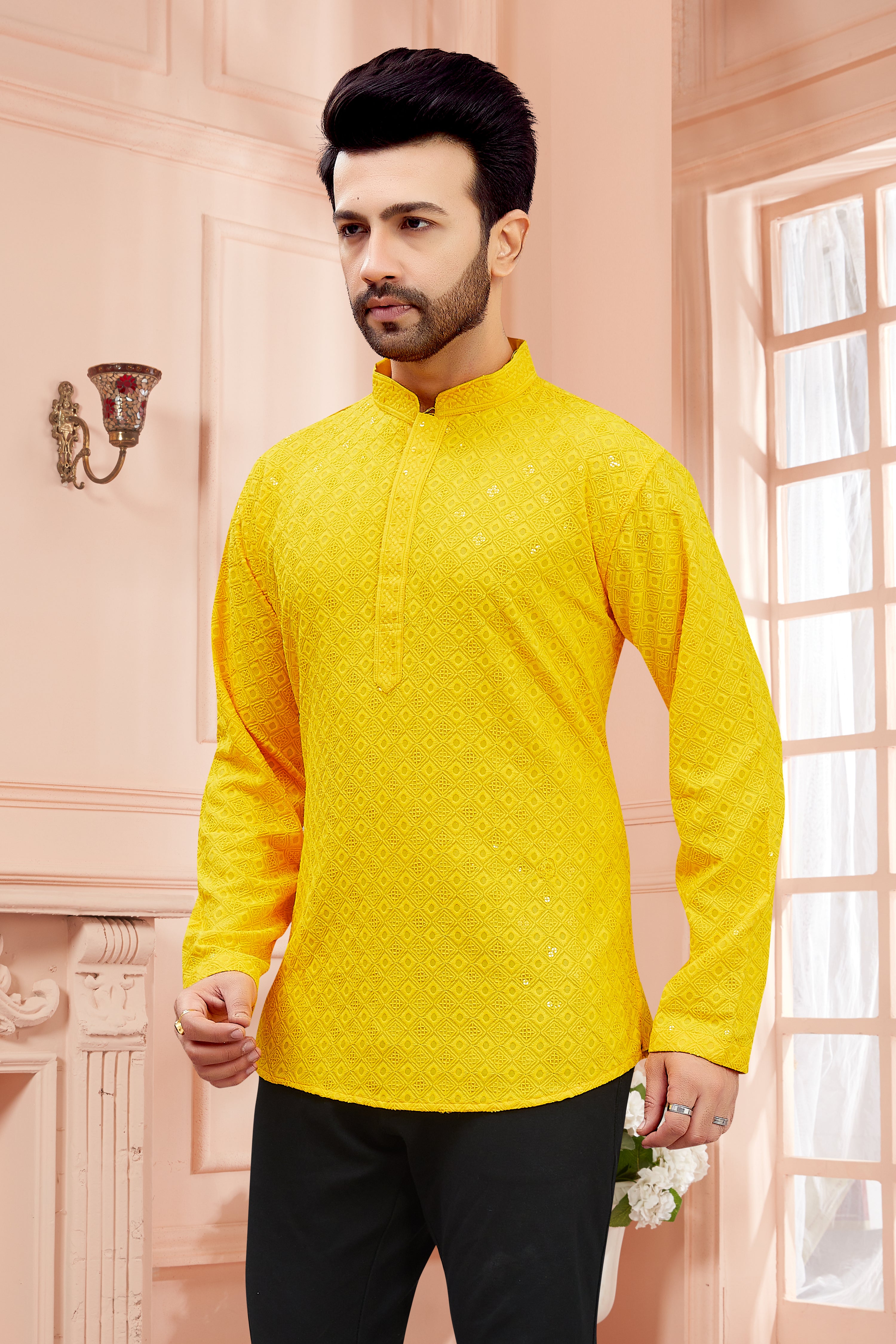 Mens Kurti - Roop Darshan