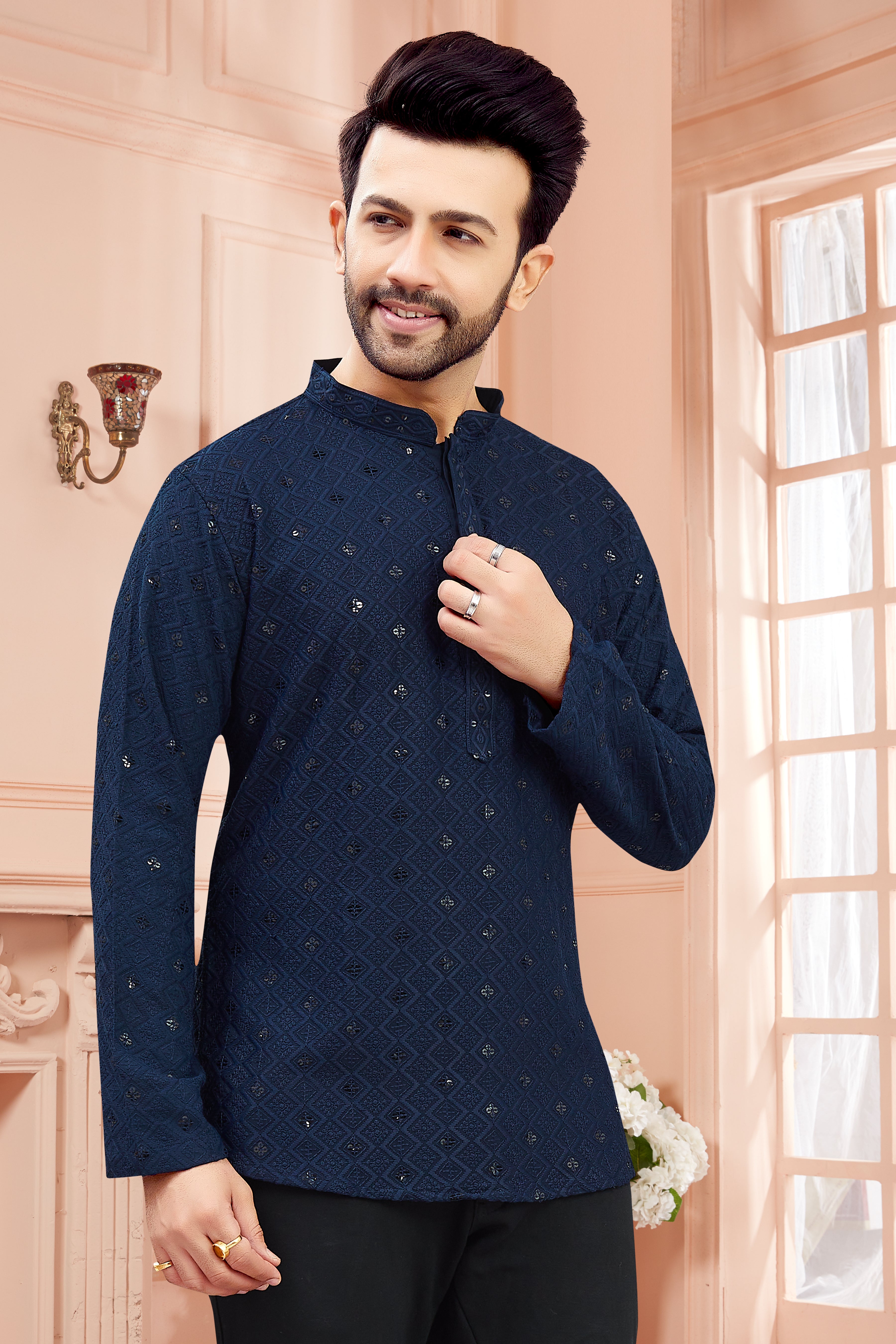 Mens Kurti - Roop Darshan