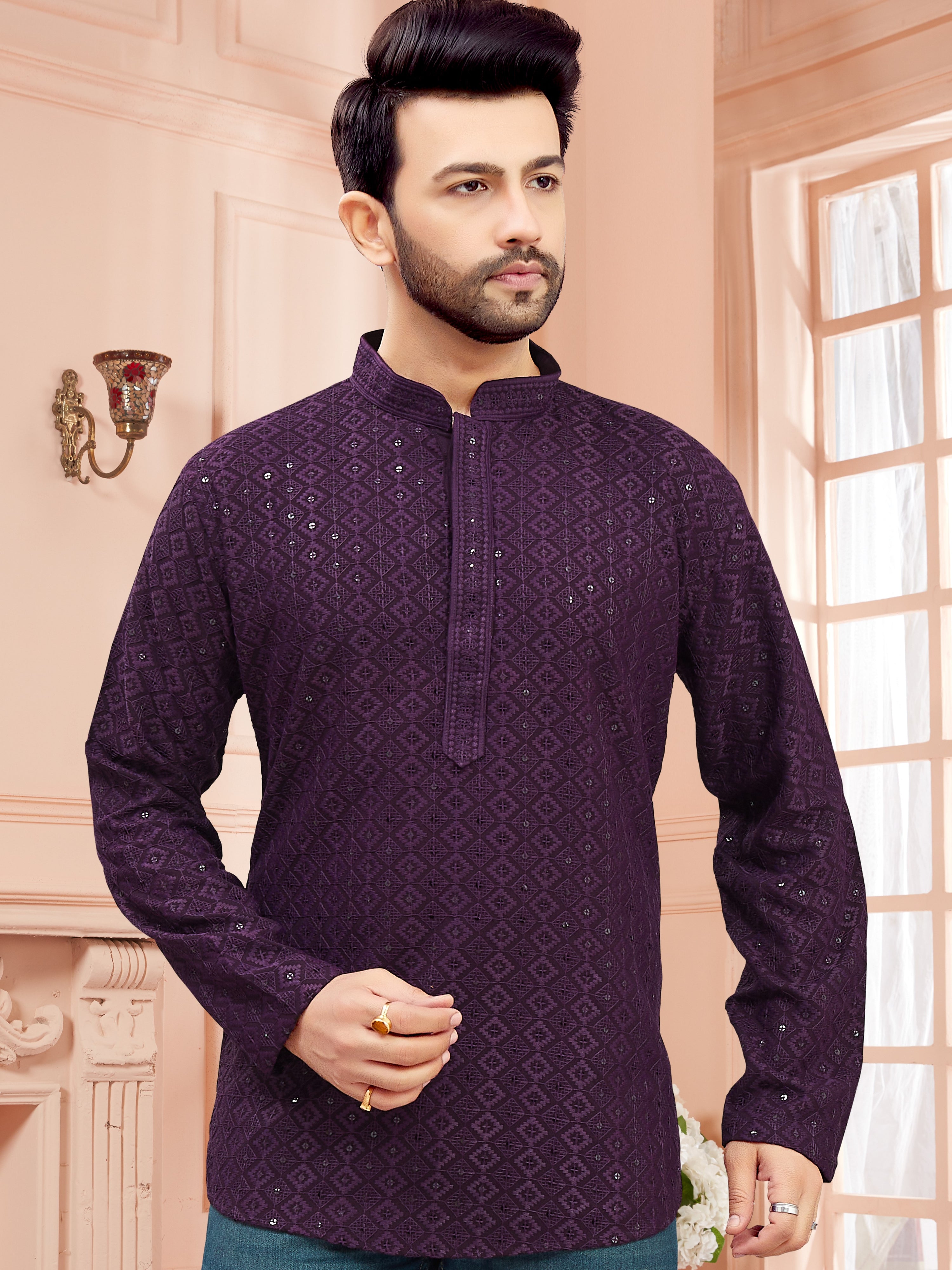 Mens Kurti - Roop Darshan
