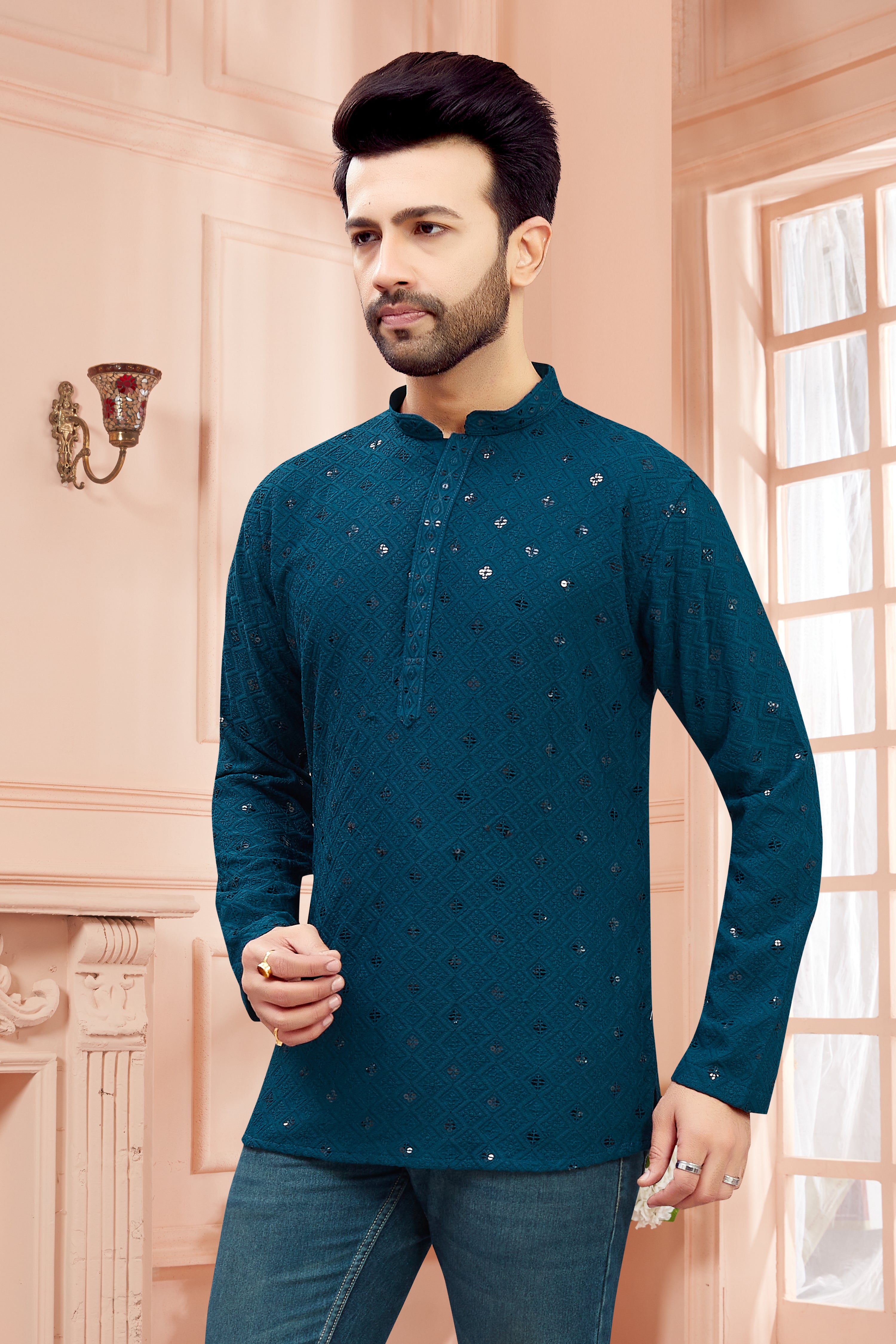 Mens Kurti - Roop Darshan