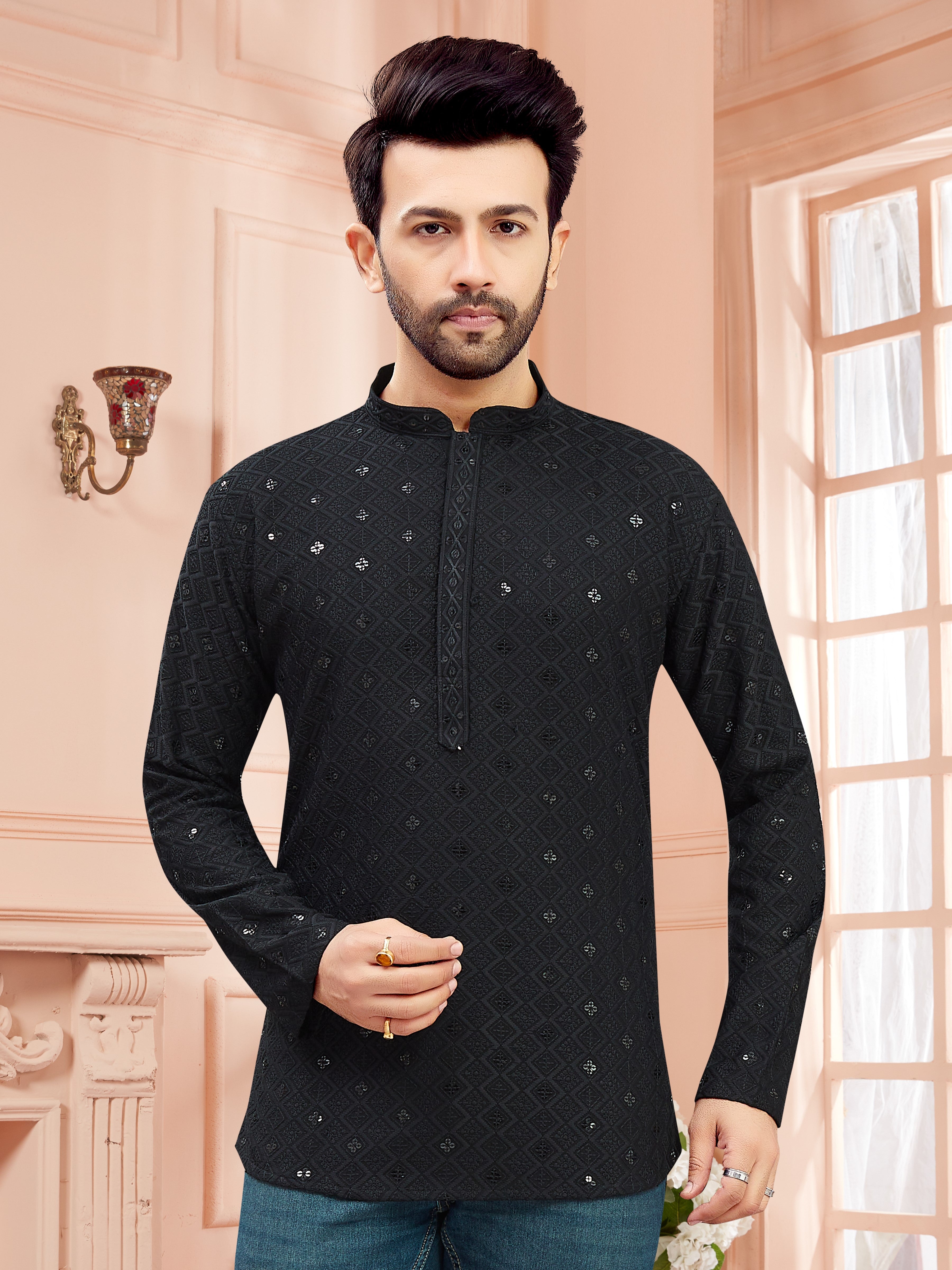 Mens Kurti - Roop Darshan