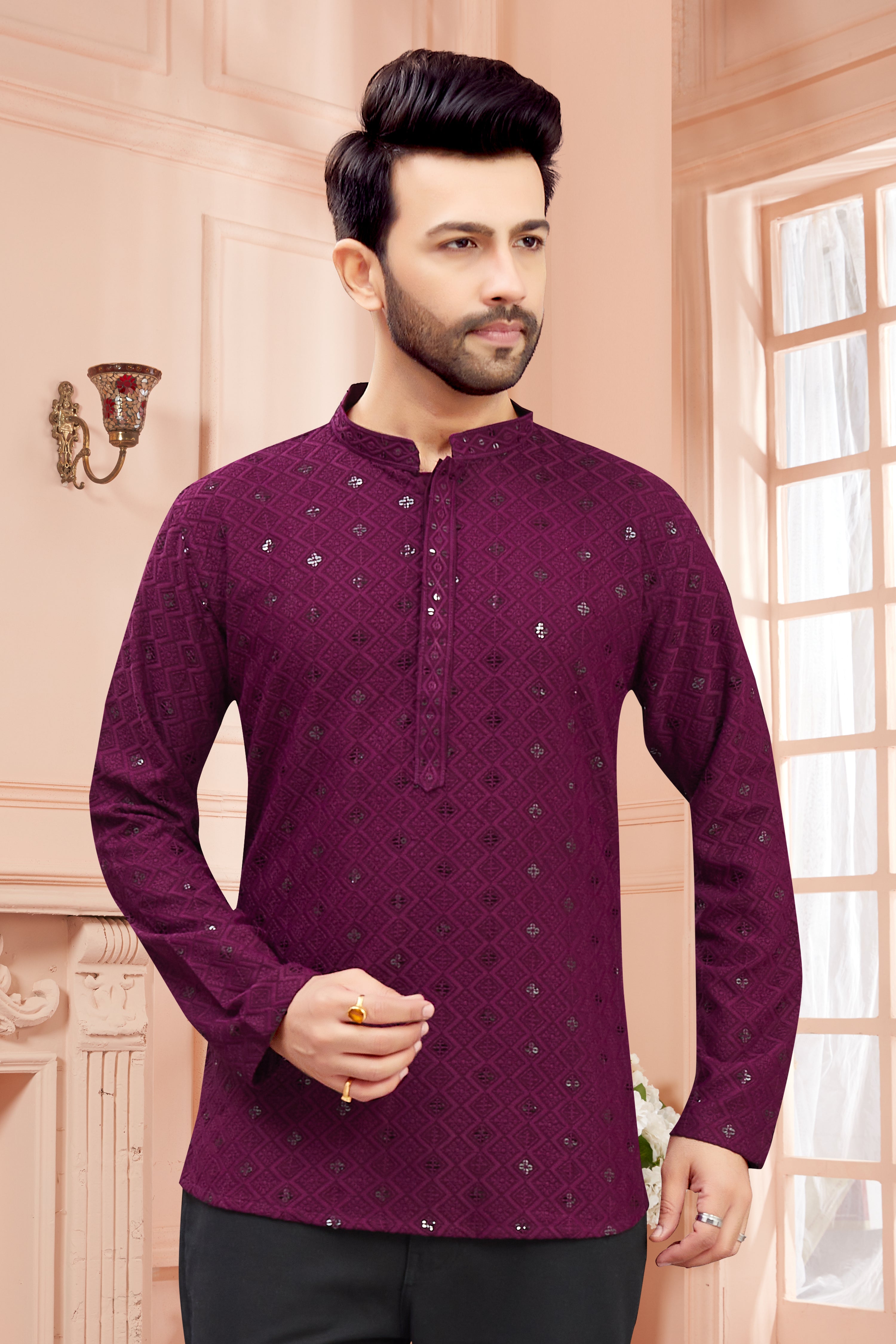 Mens Kurti - Roop Darshan
