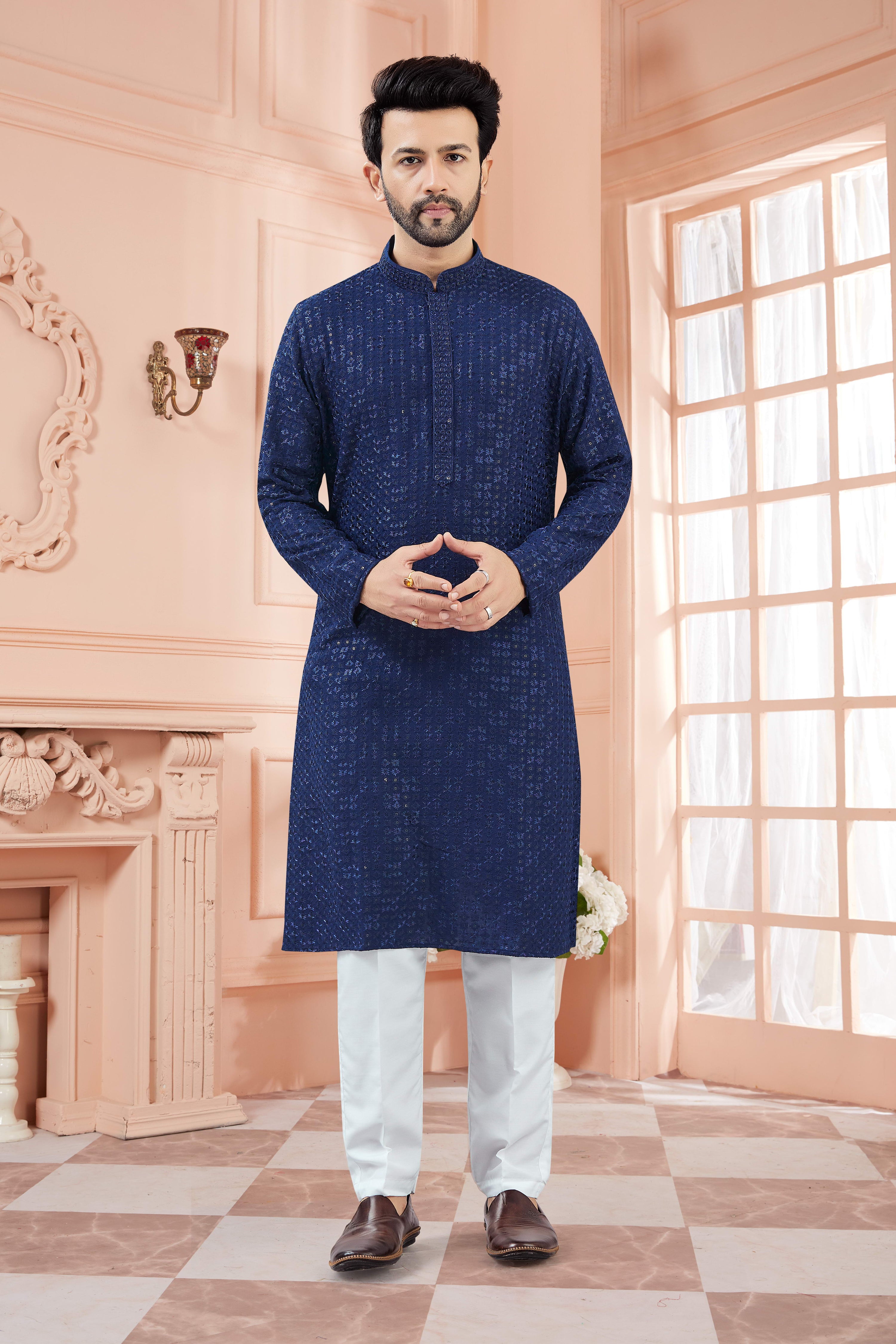 Mens Kurta Set - Roop Darshan