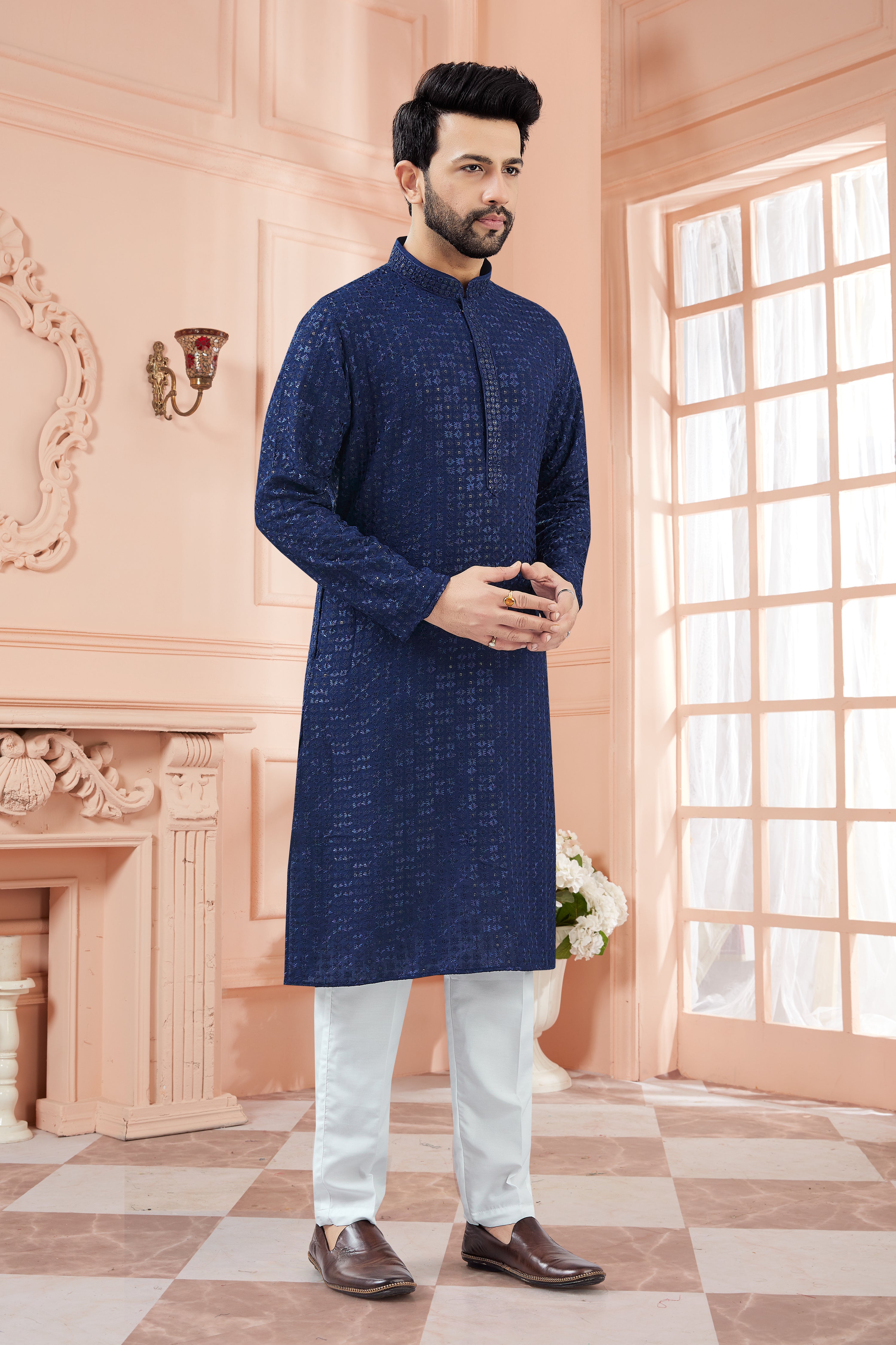 Mens Kurta Set - Roop Darshan