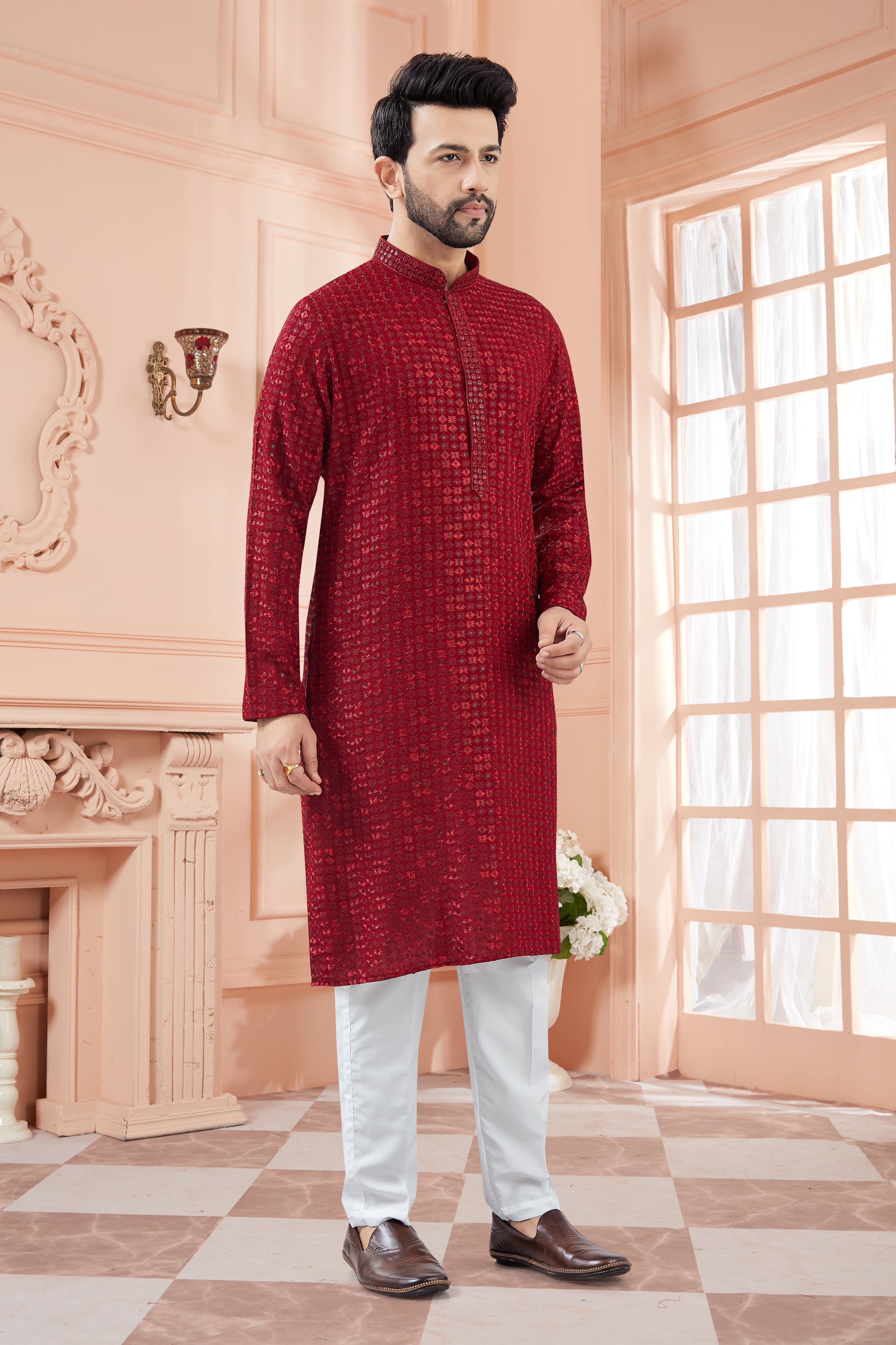 Mens Kurta Set - Roop Darshan