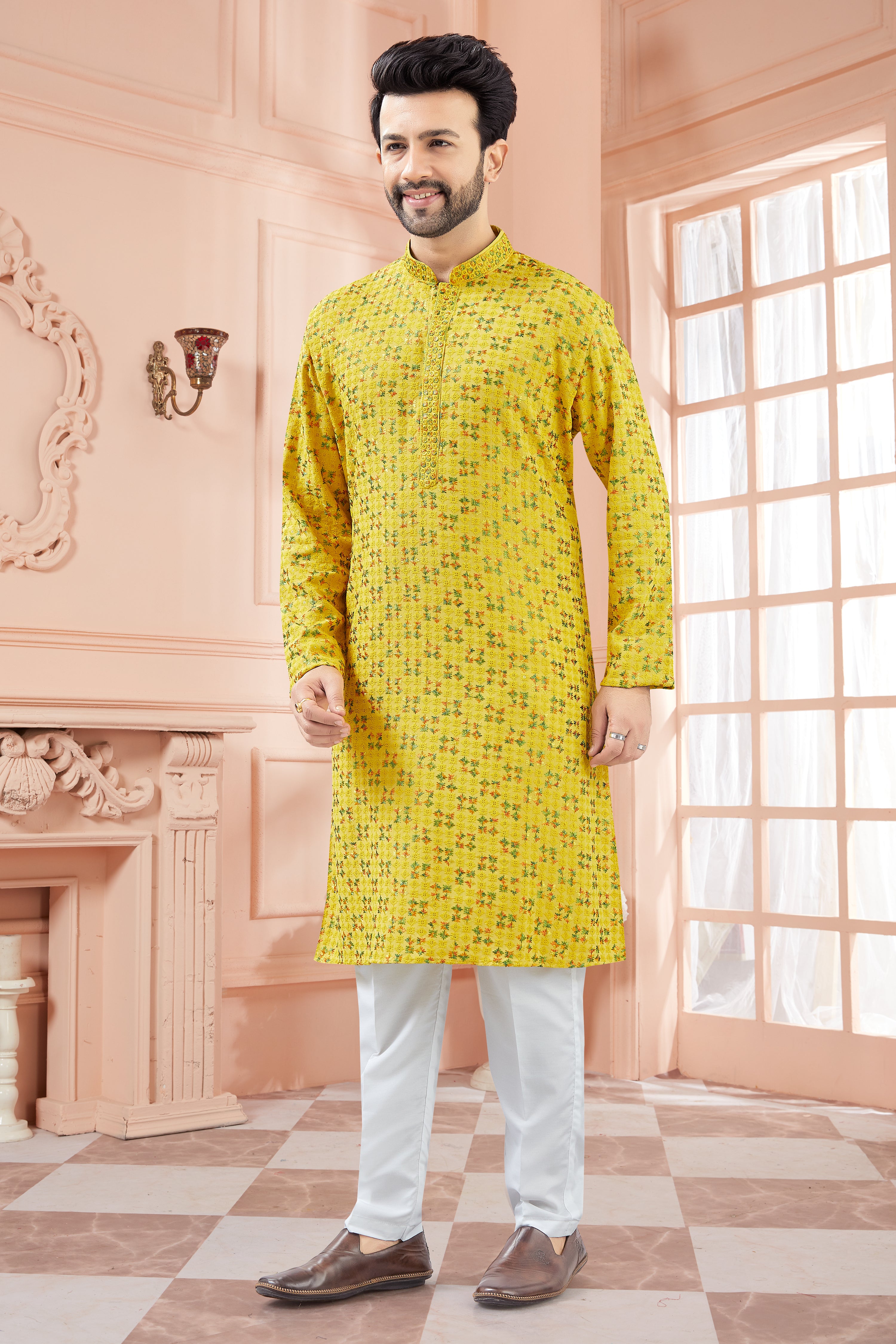 Mens Kurta Set - Roop Darshan