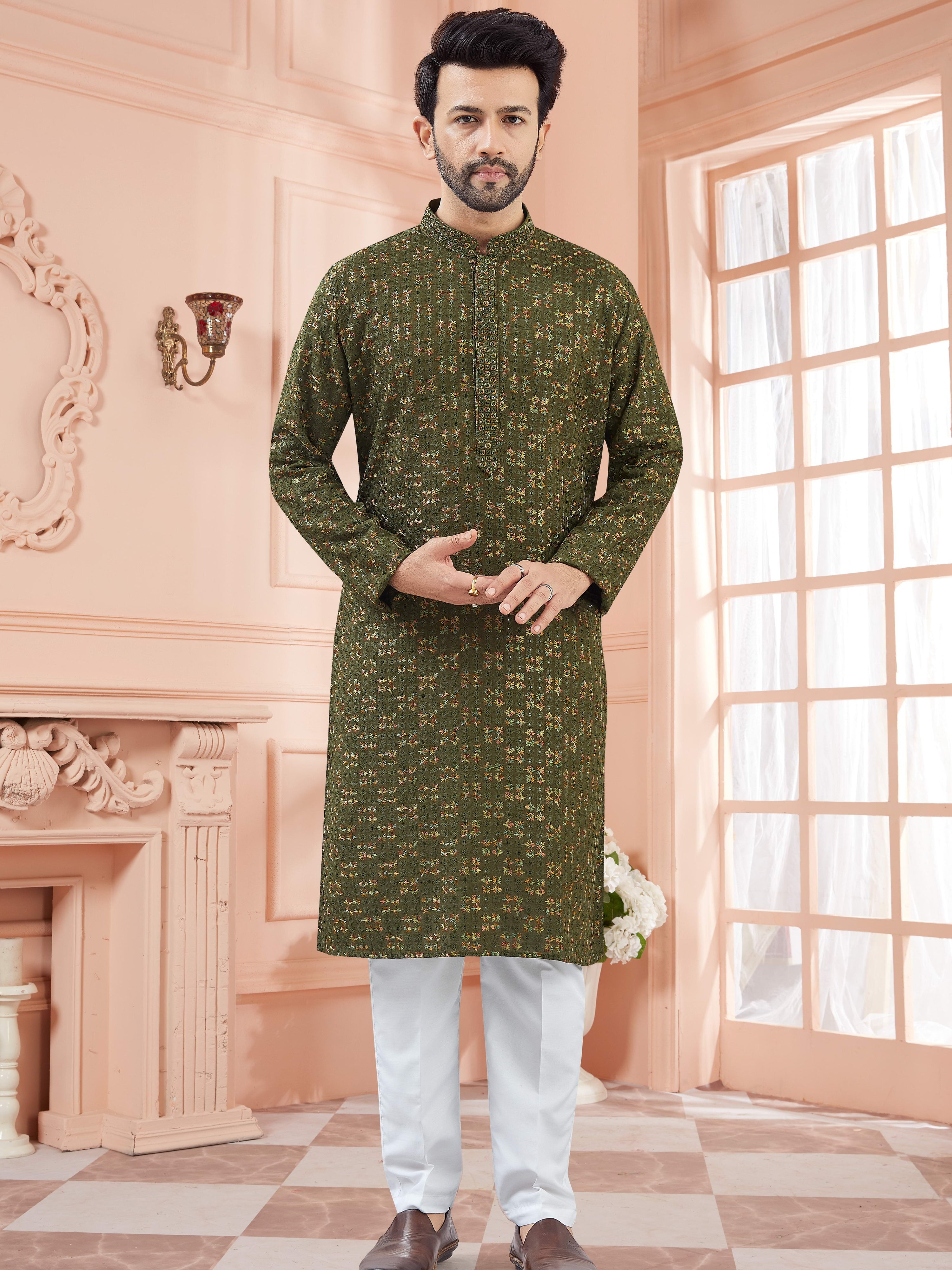 Mens Kurta Set - Roop Darshan