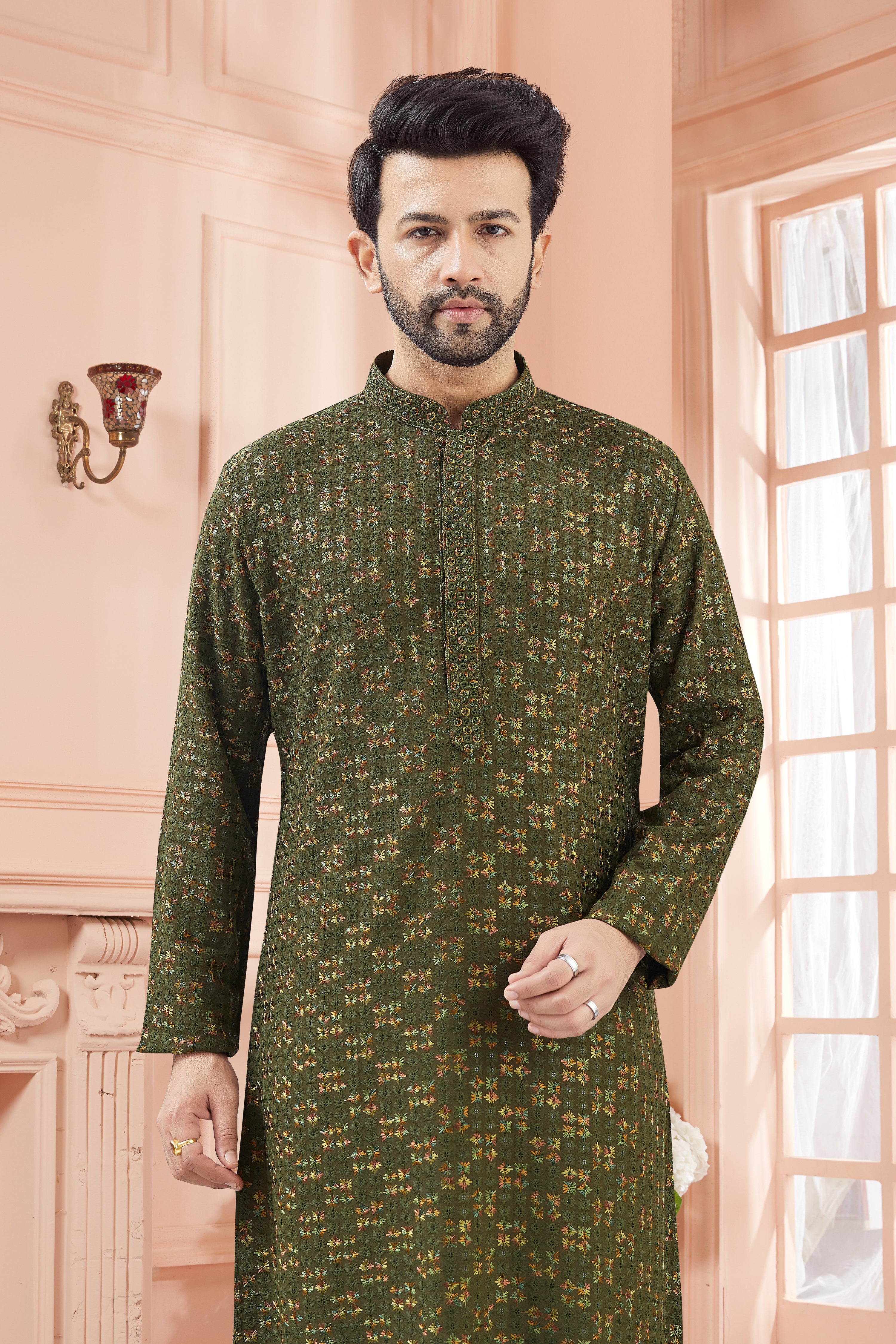 Mens Kurta Set - Roop Darshan