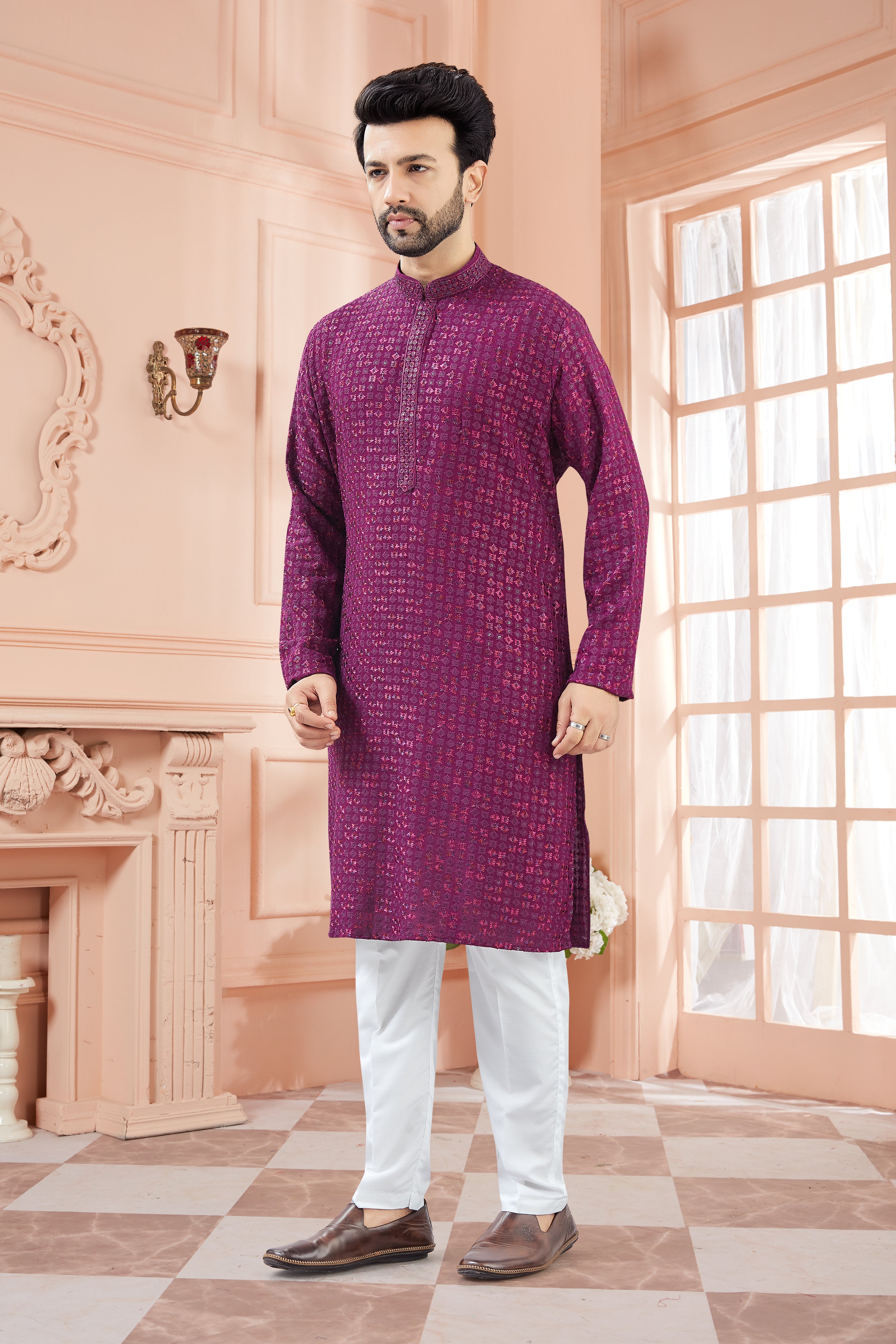Mens Kurta Set - Roop Darshan