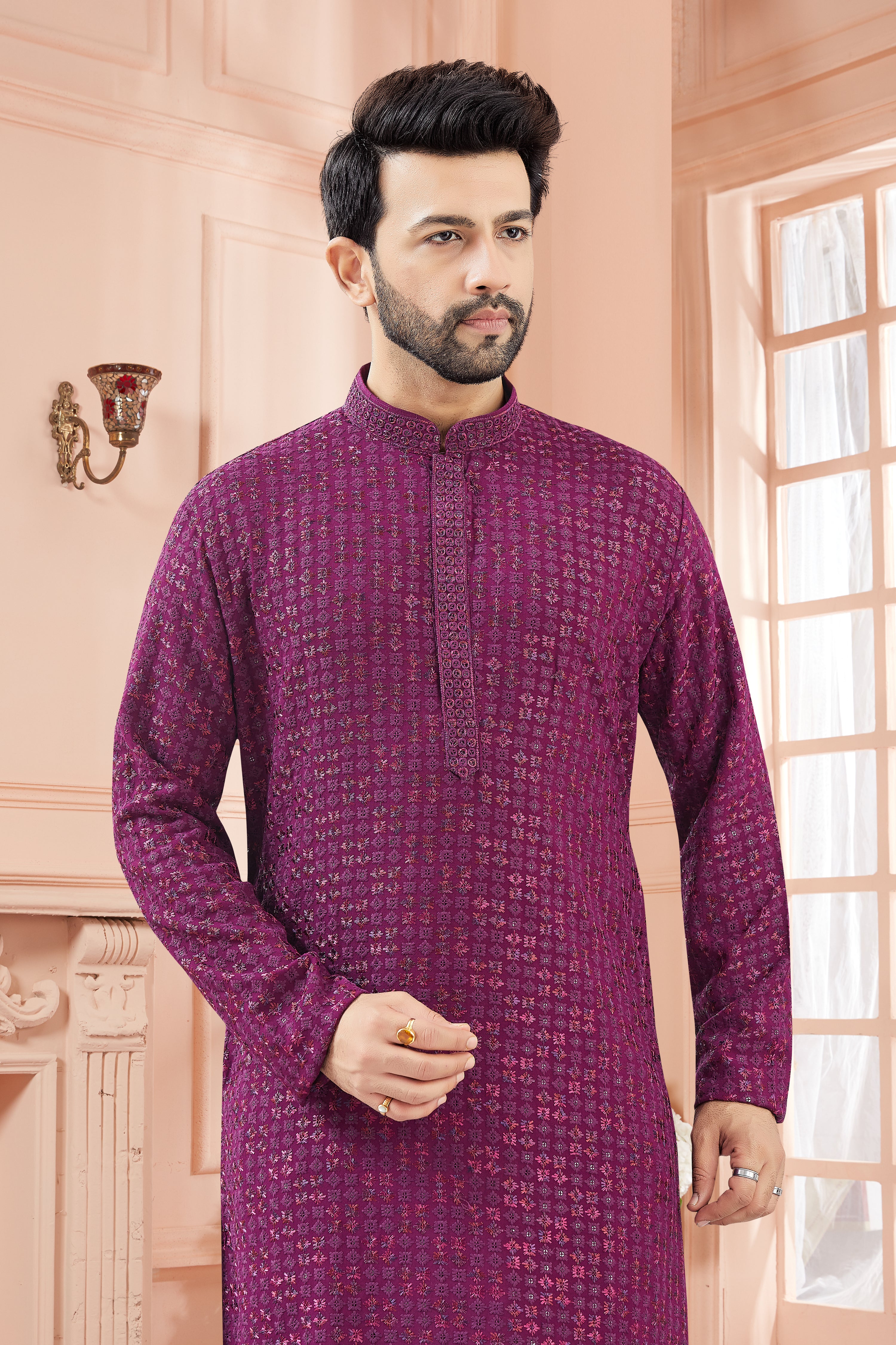 Mens Kurta Set - Roop Darshan
