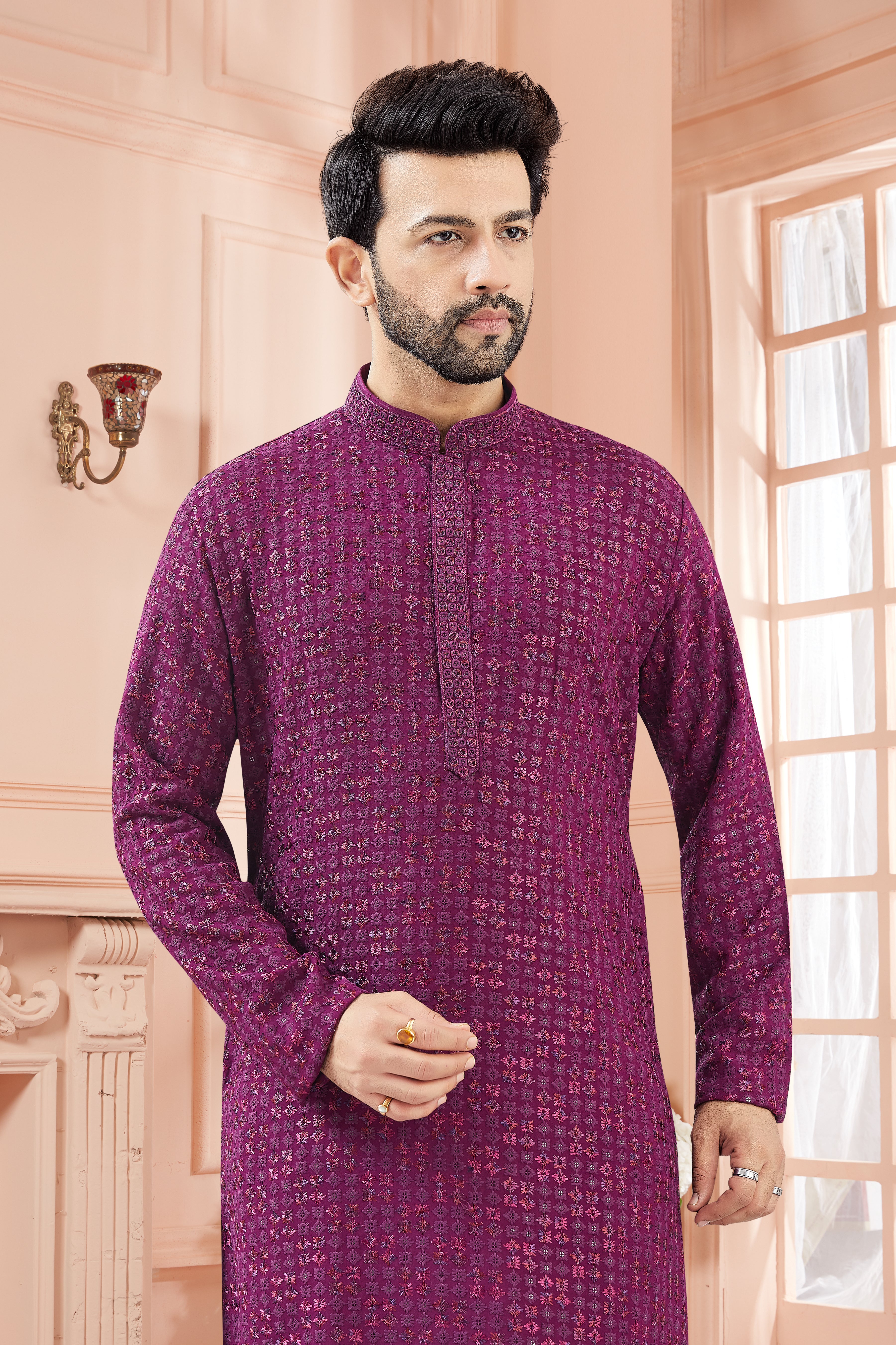 Mens Kurta Set - Roop Darshan