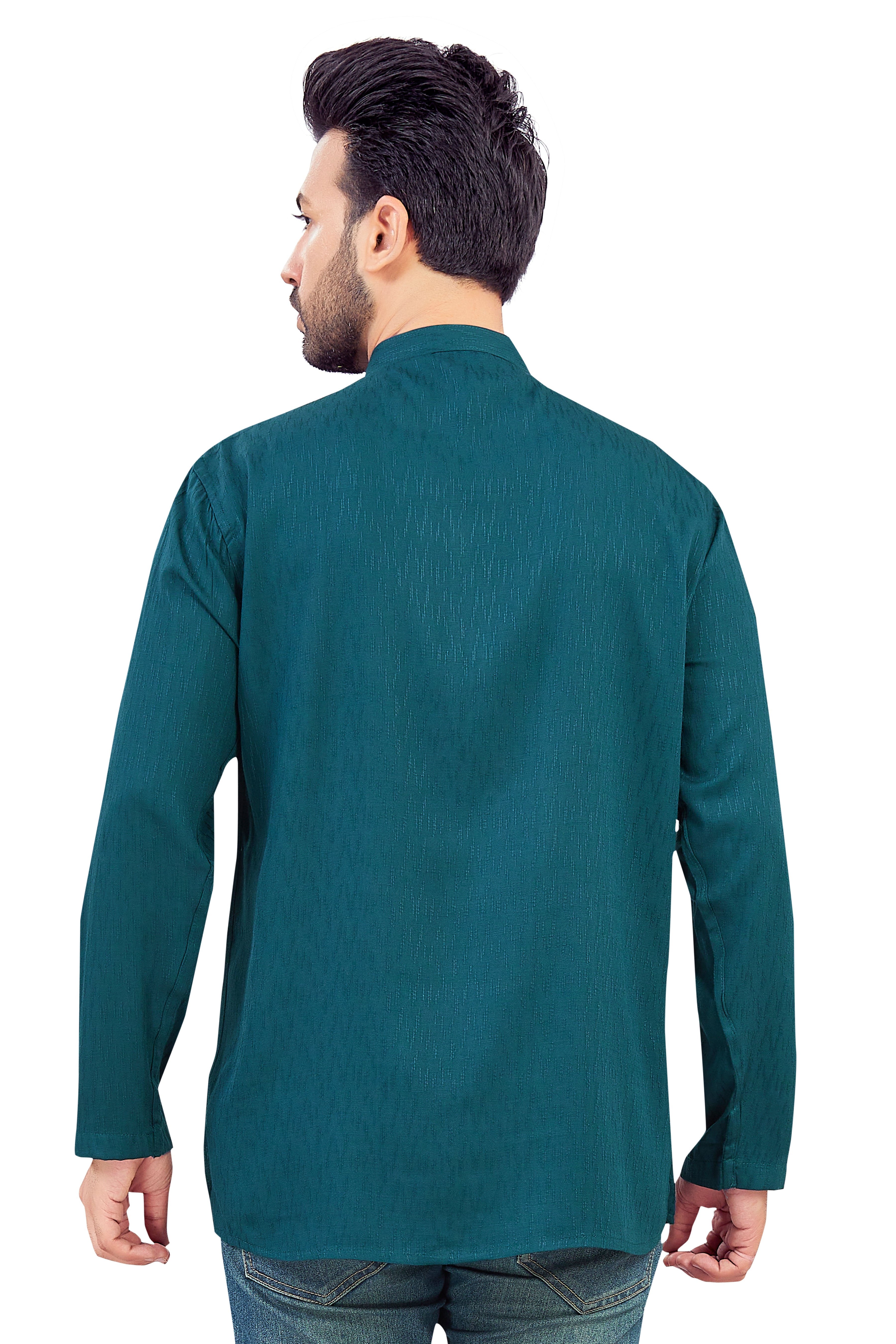 Mens Embroidered Kurta - Roop Darshan