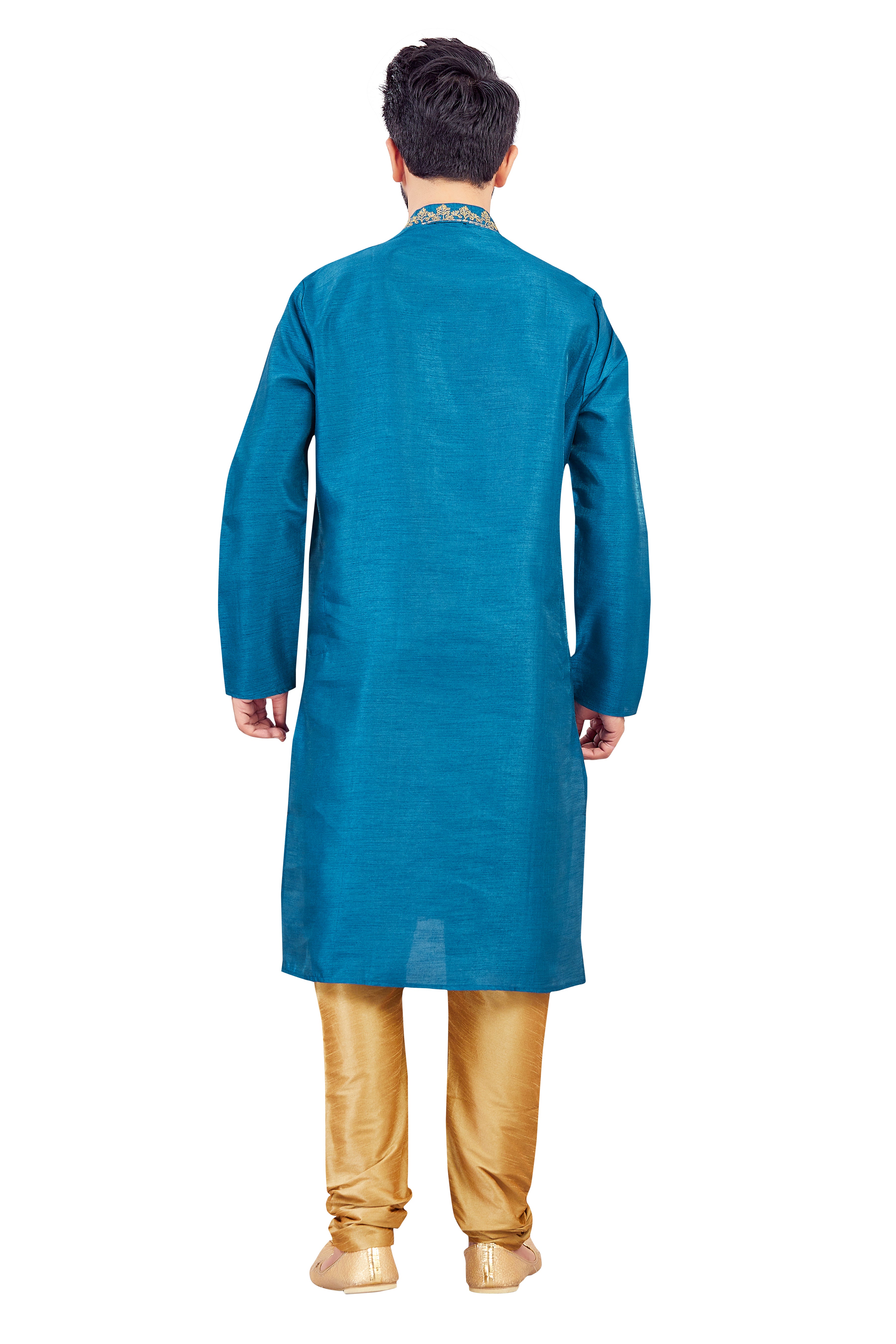 Mens Silk Kurta Set - Roop Darshan