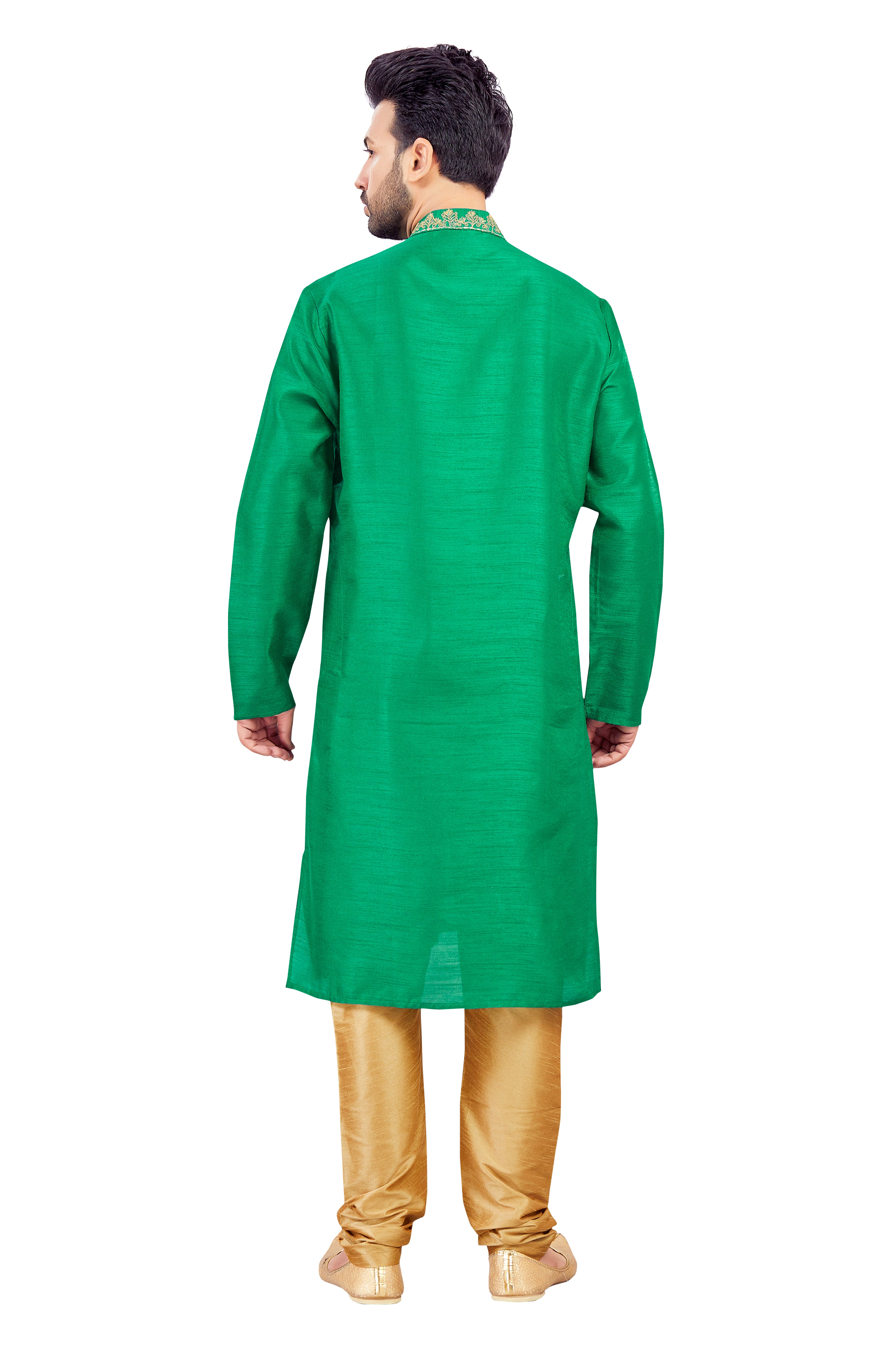 Mens Silk Kurta Set - Roop Darshan