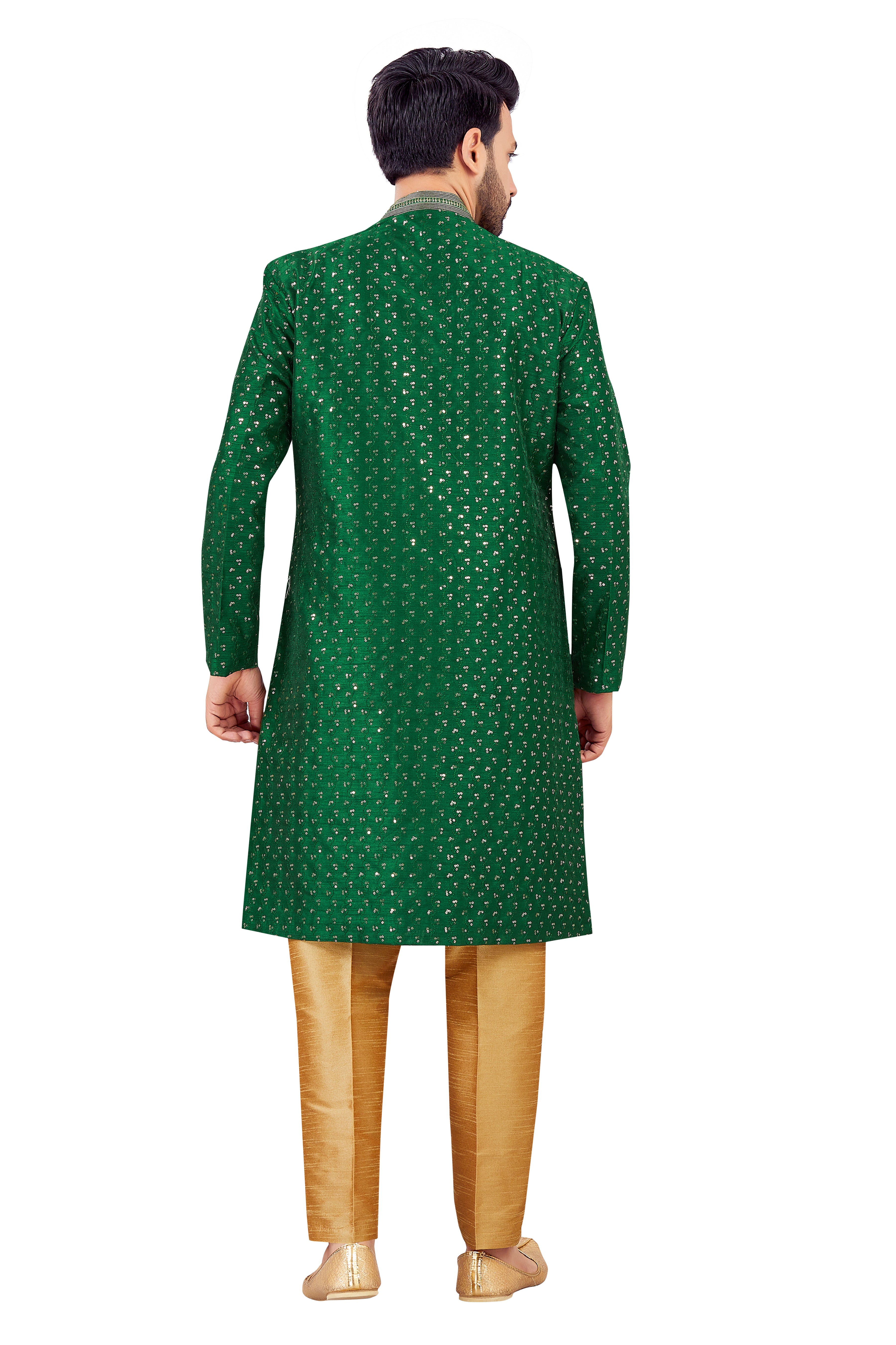 Mens Silk Kurta Set - Roop Darshan