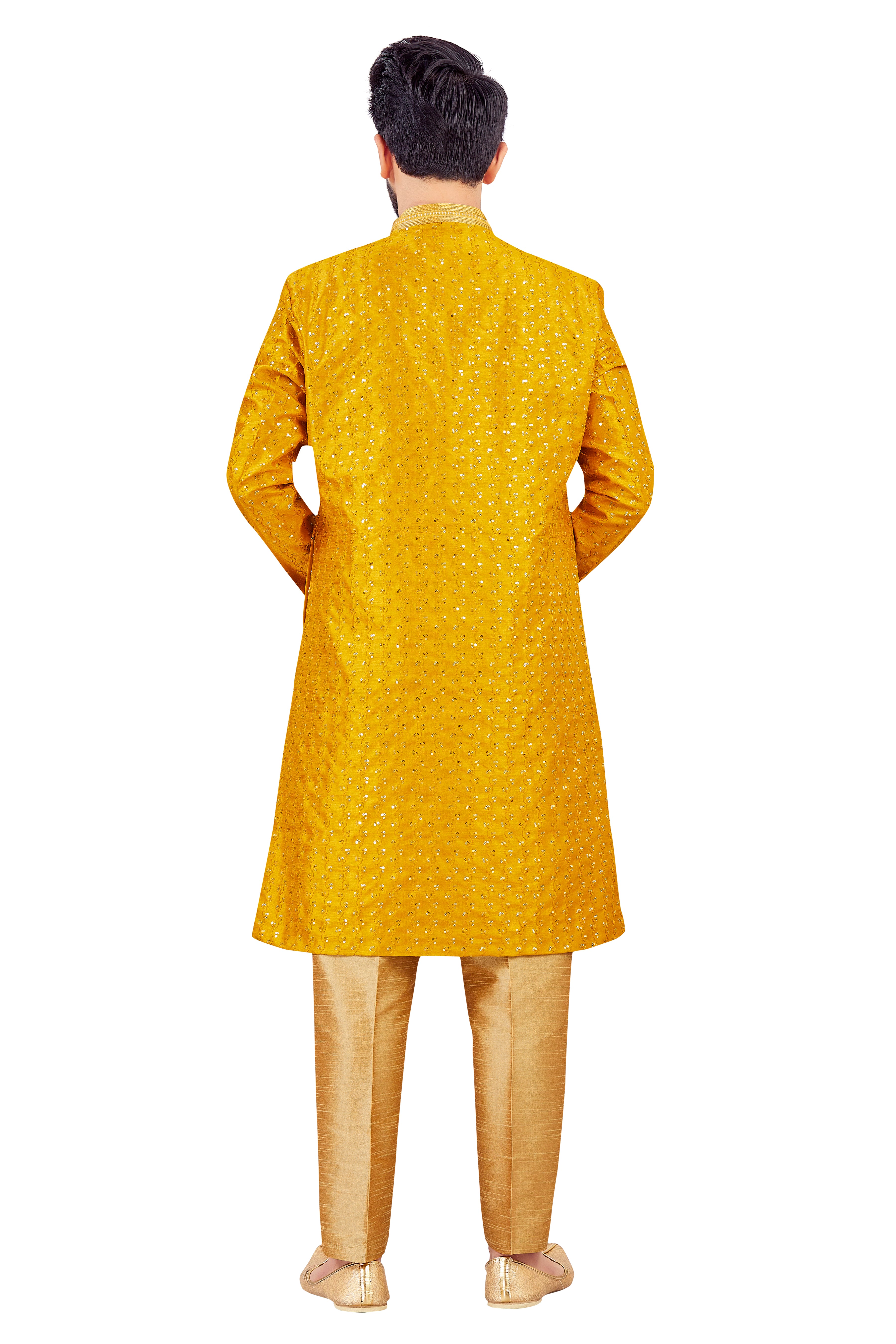 Mens Silk Kurta Set - Roop Darshan