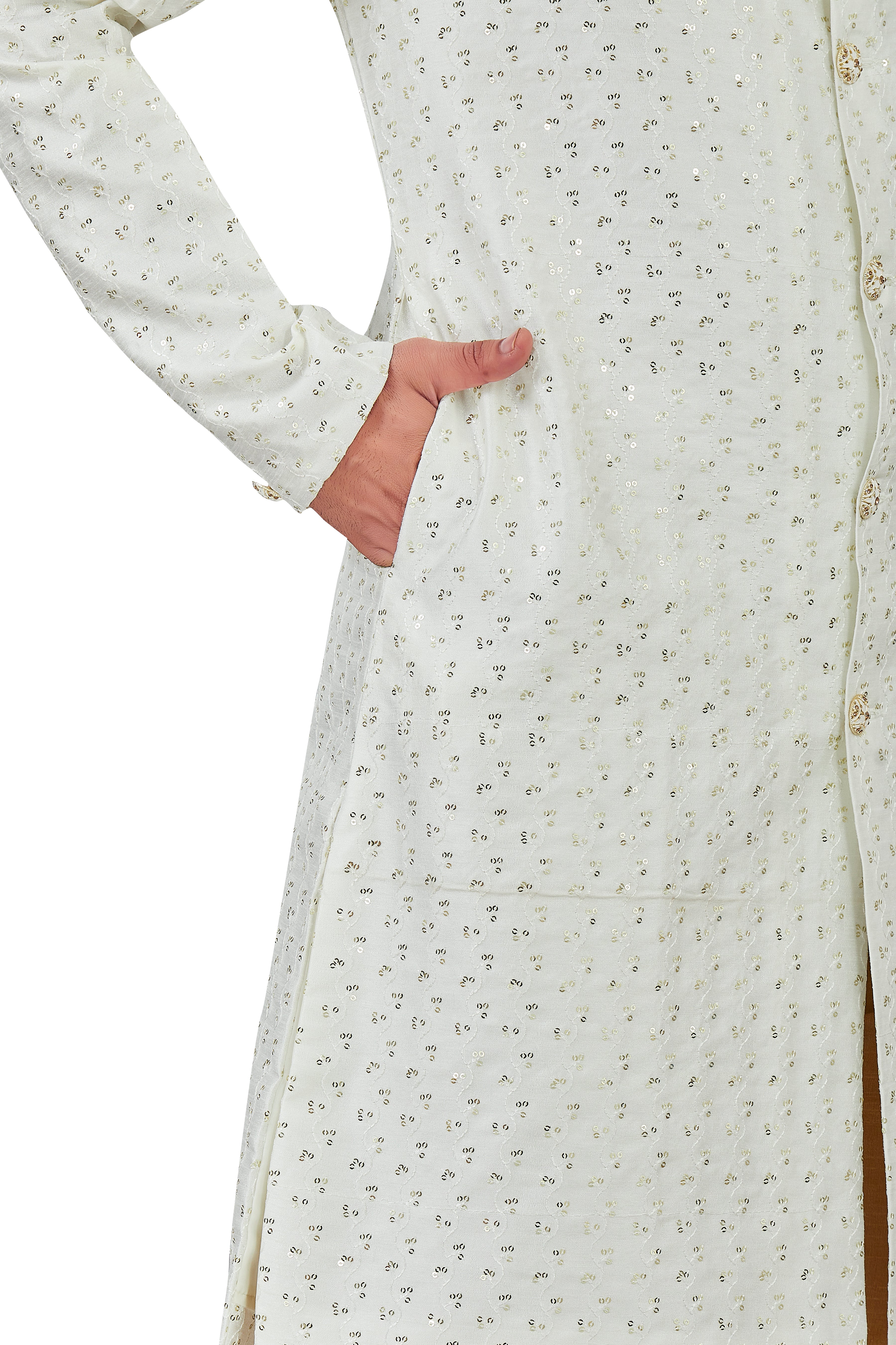 Mens Silk Kurta Set - Roop Darshan