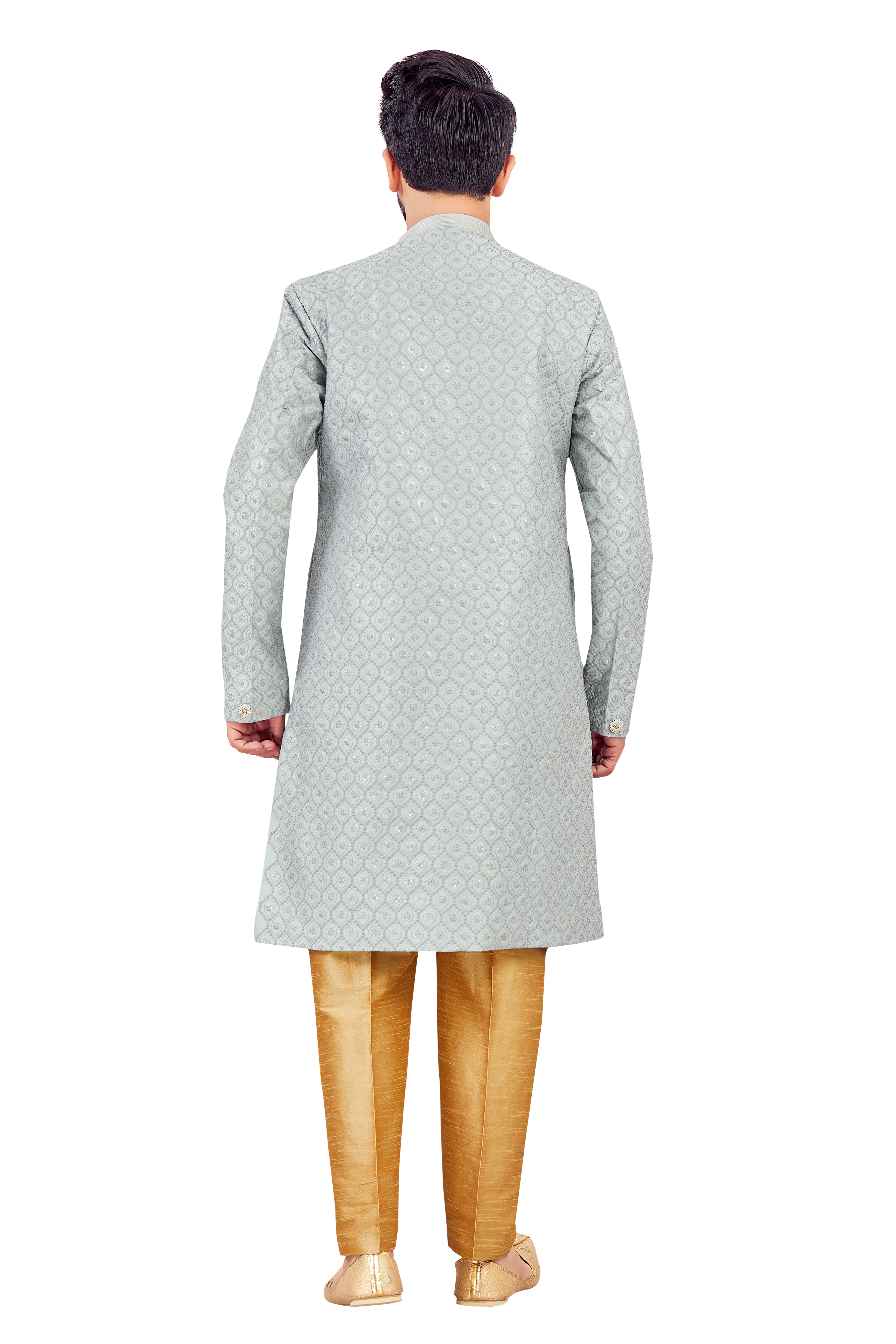 Mens Silk Kurta Set - Roop Darshan