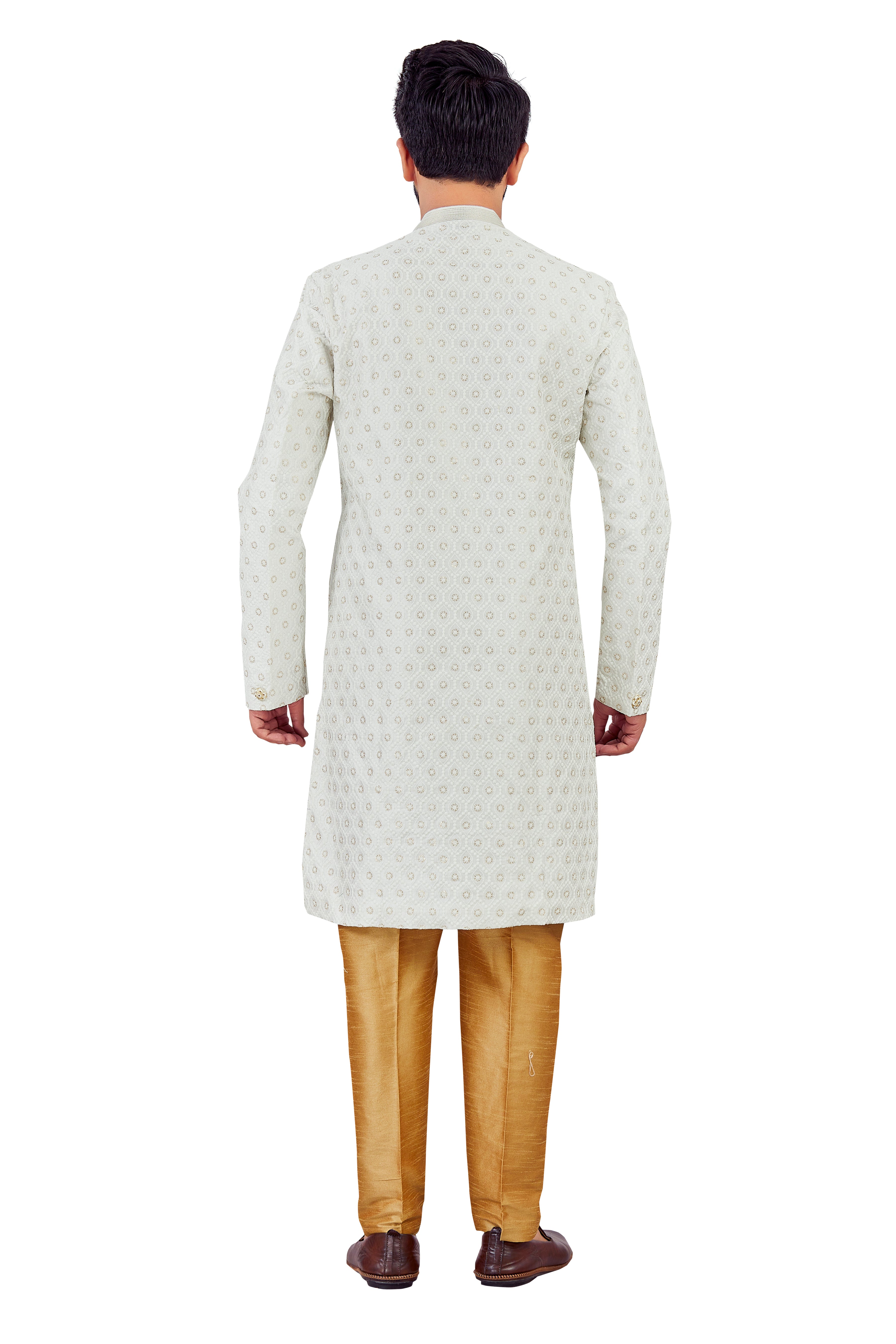 Mens Silk Kurta Set - Roop Darshan