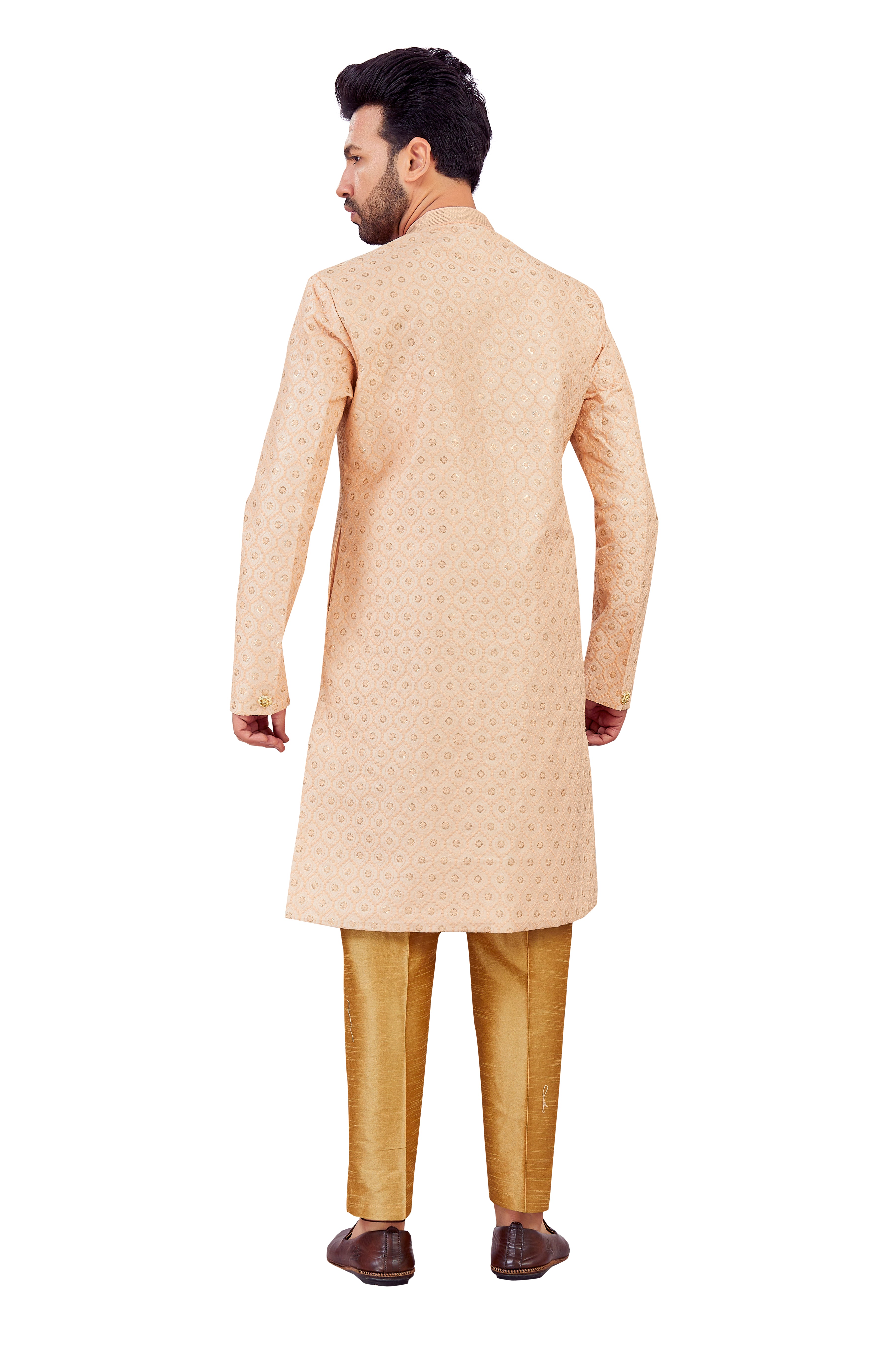 Mens Silk Kurta Set - Roop Darshan
