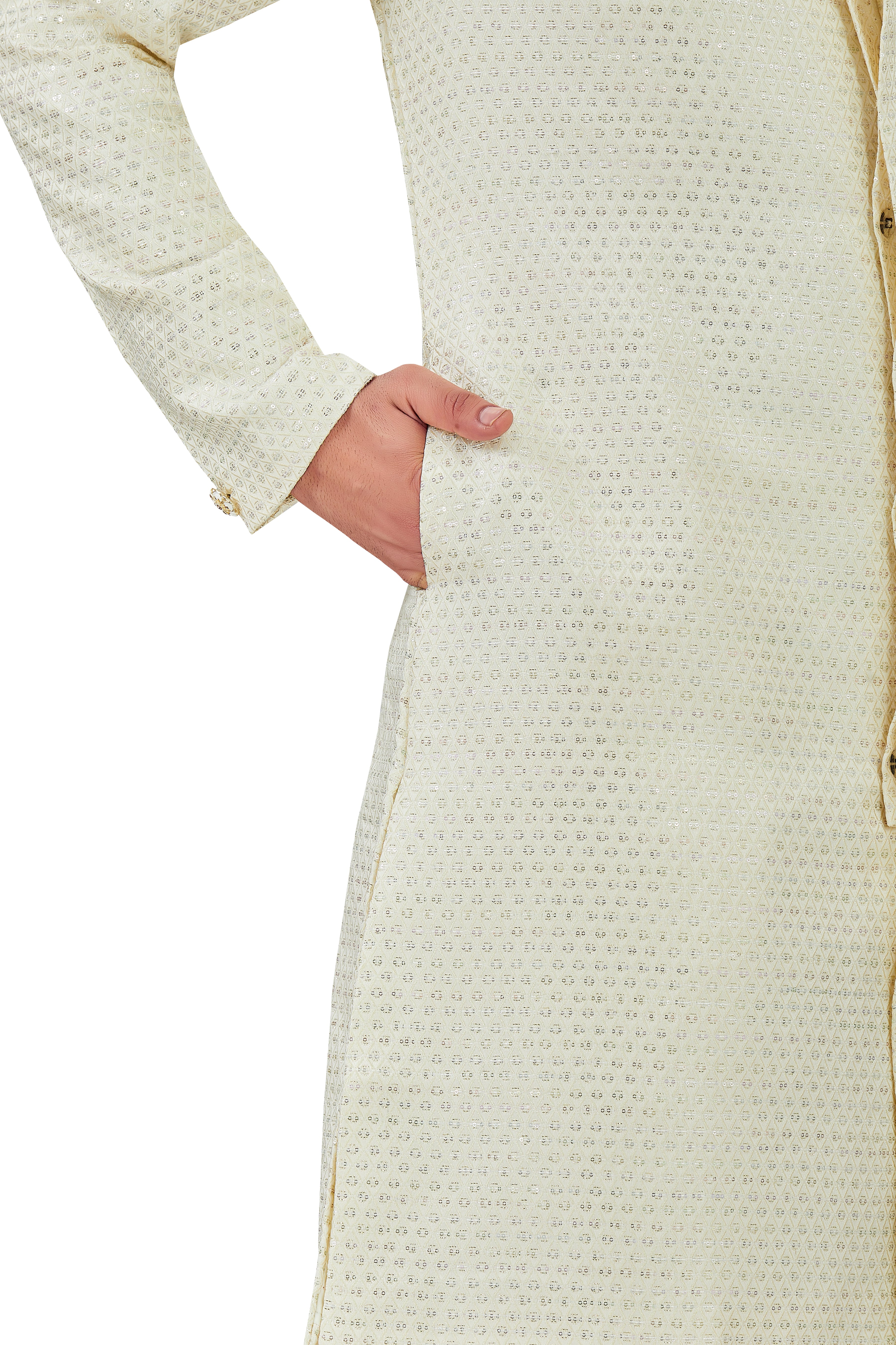 Mens Silk Kurta Set - Roop Darshan