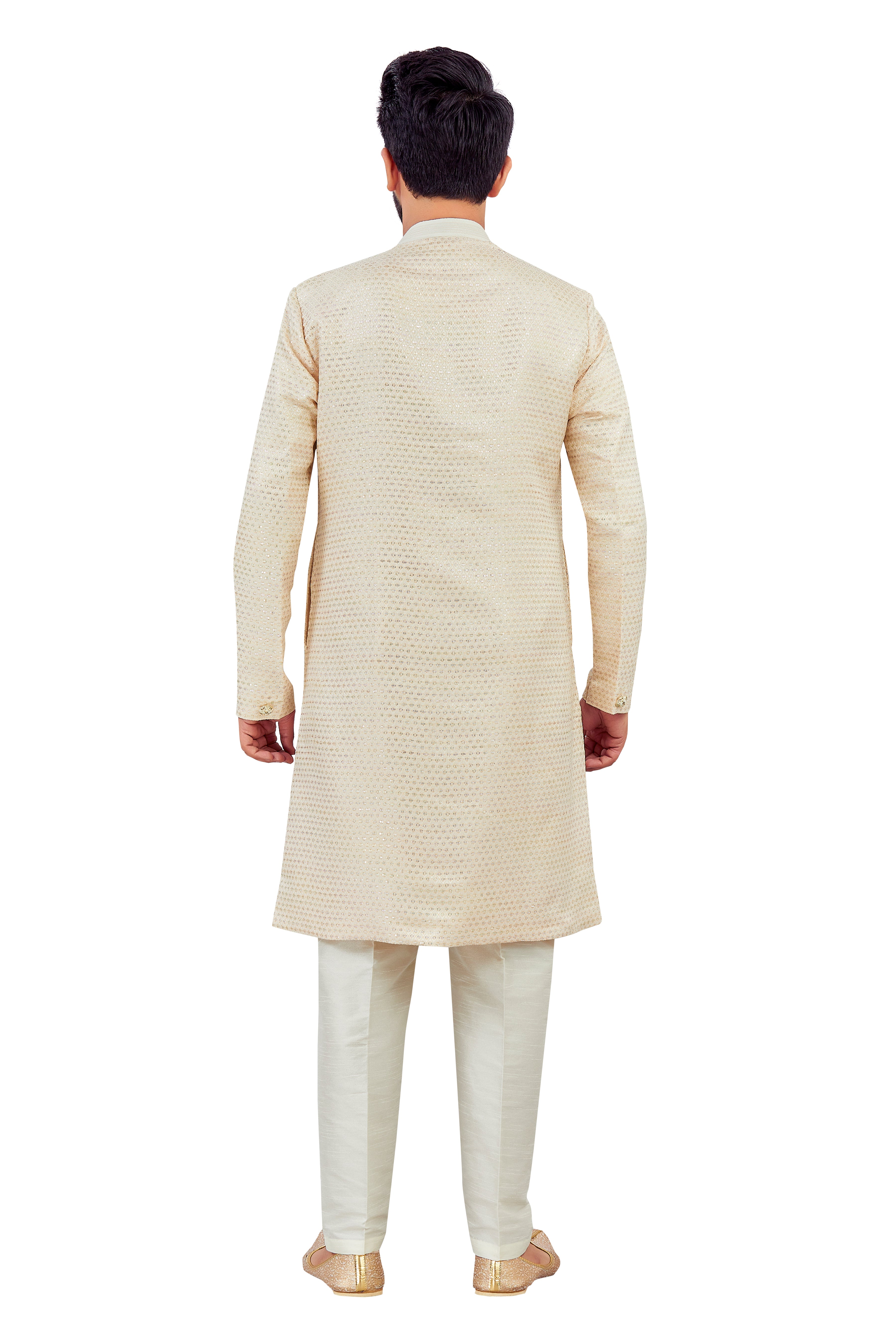 Mens Silk Kurta Set - Roop Darshan