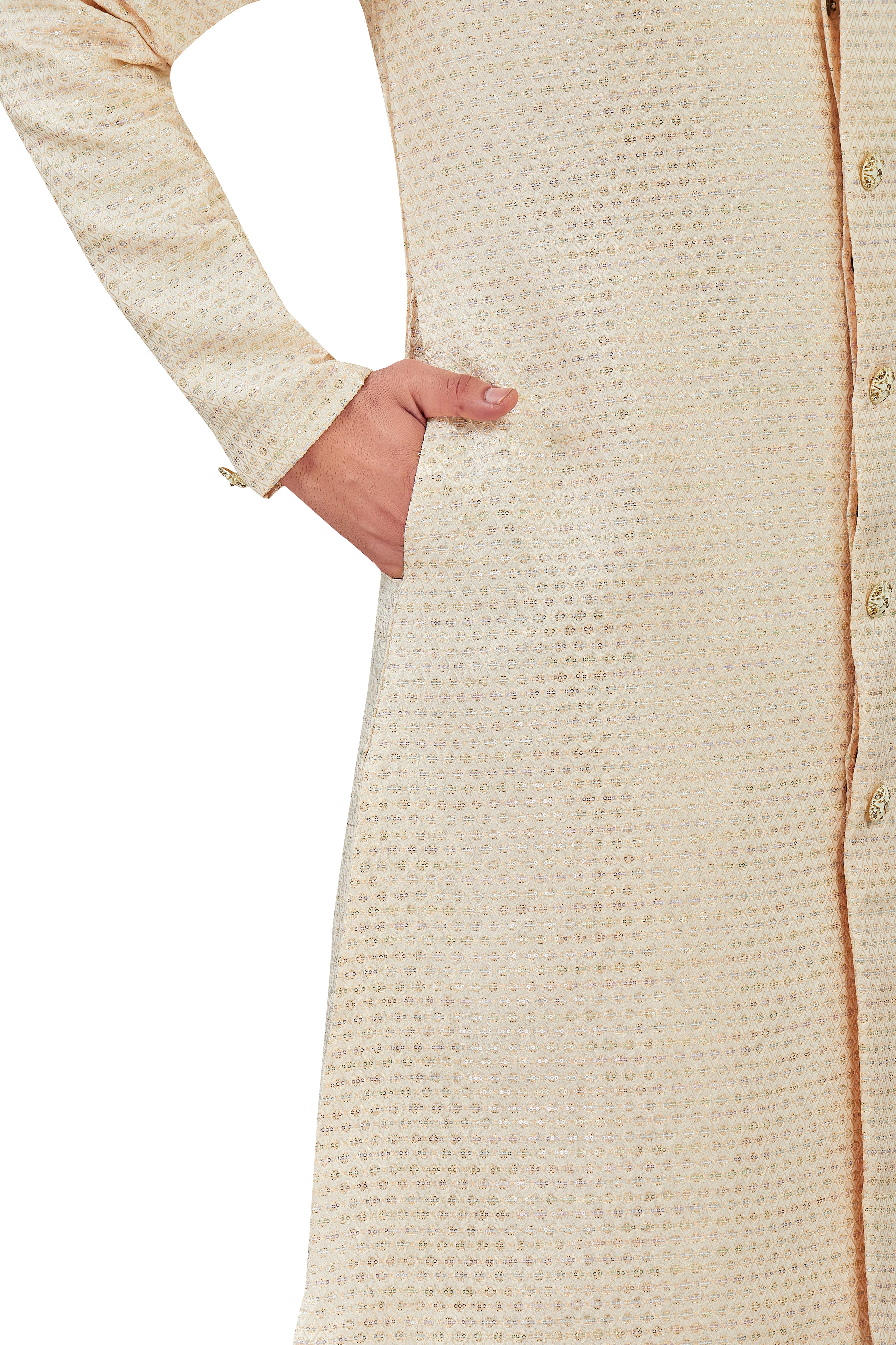 Mens Silk Kurta Set - Roop Darshan