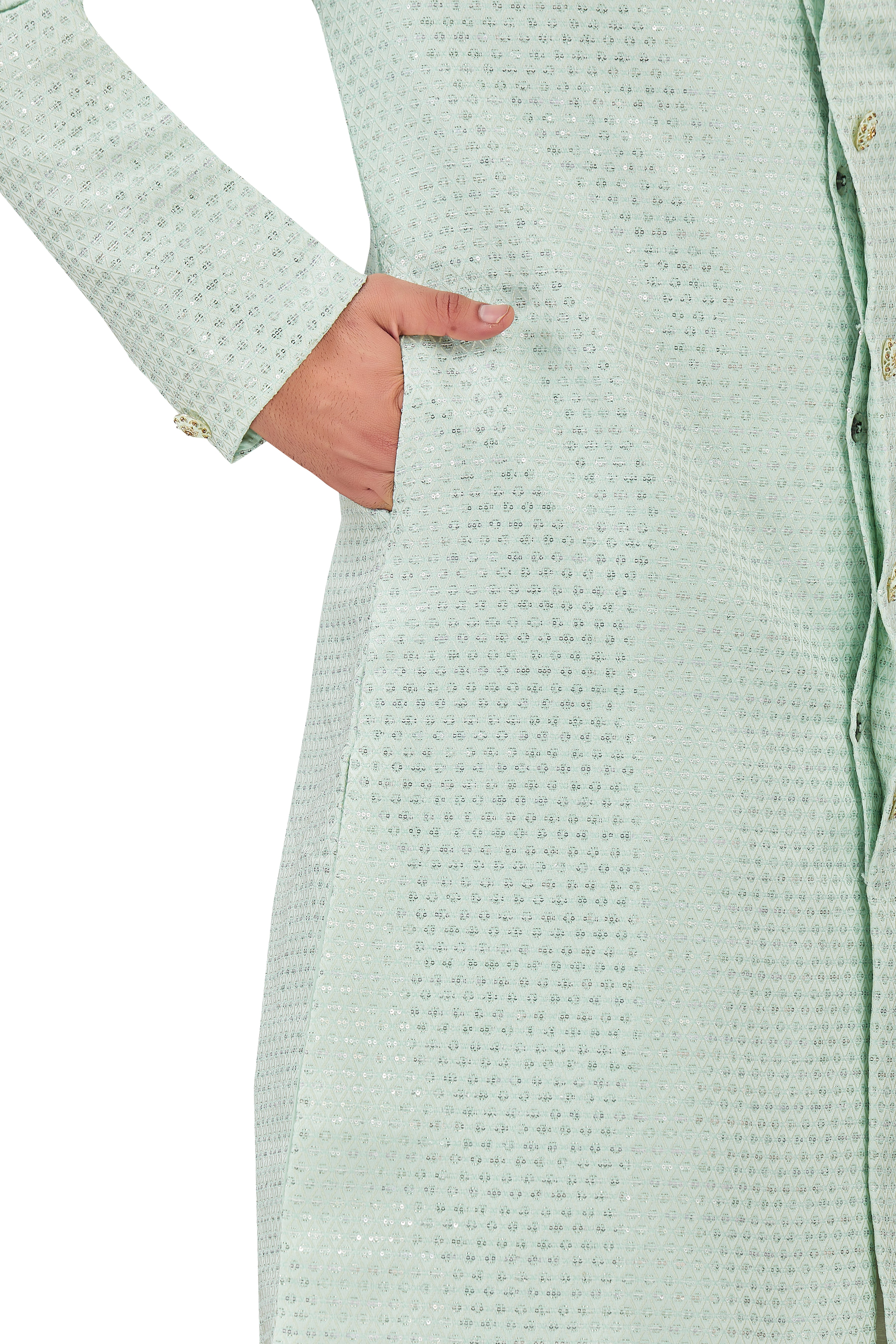 Mens Silk Kurta Set - Roop Darshan