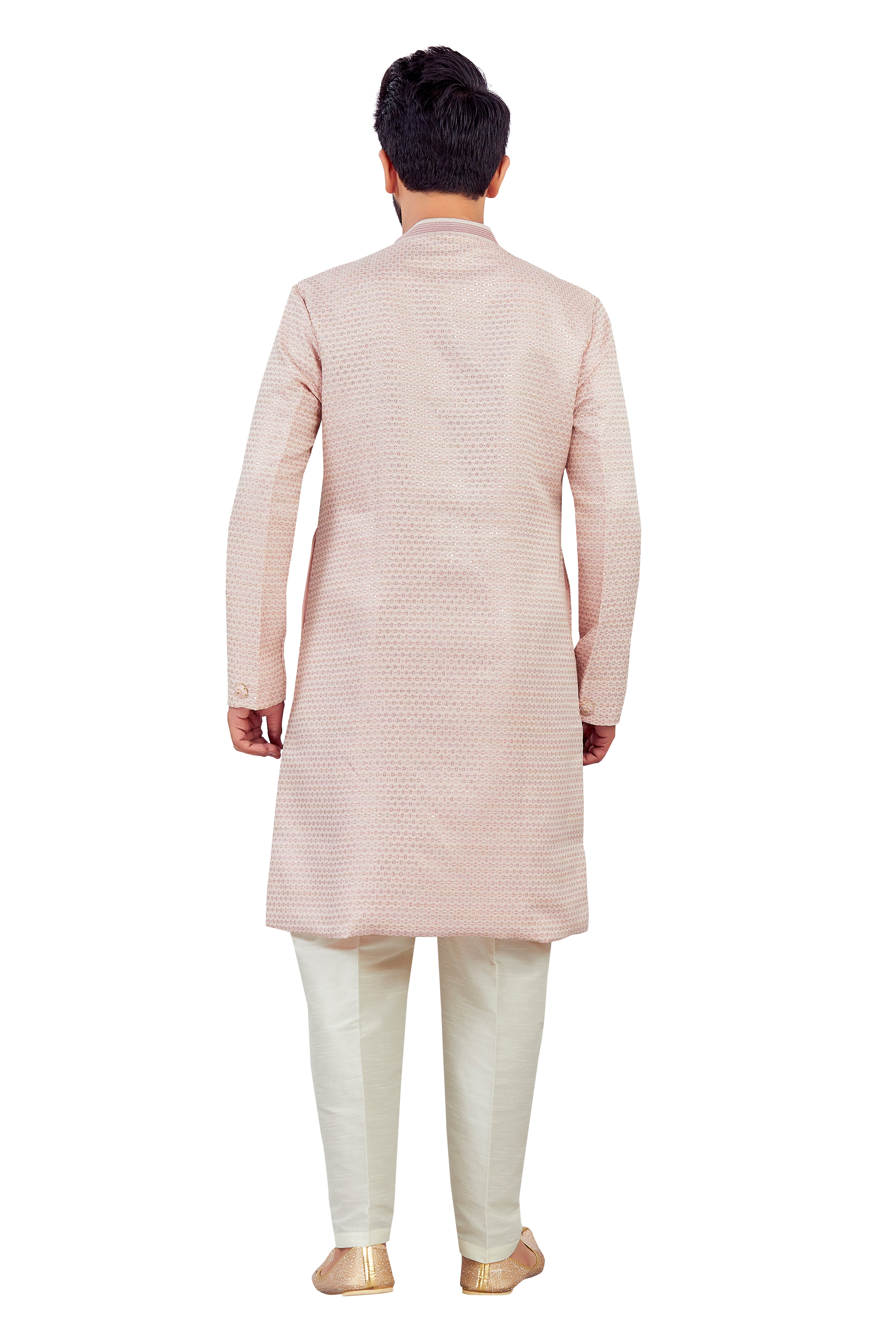Mens Silk Kurta Set - Roop Darshan