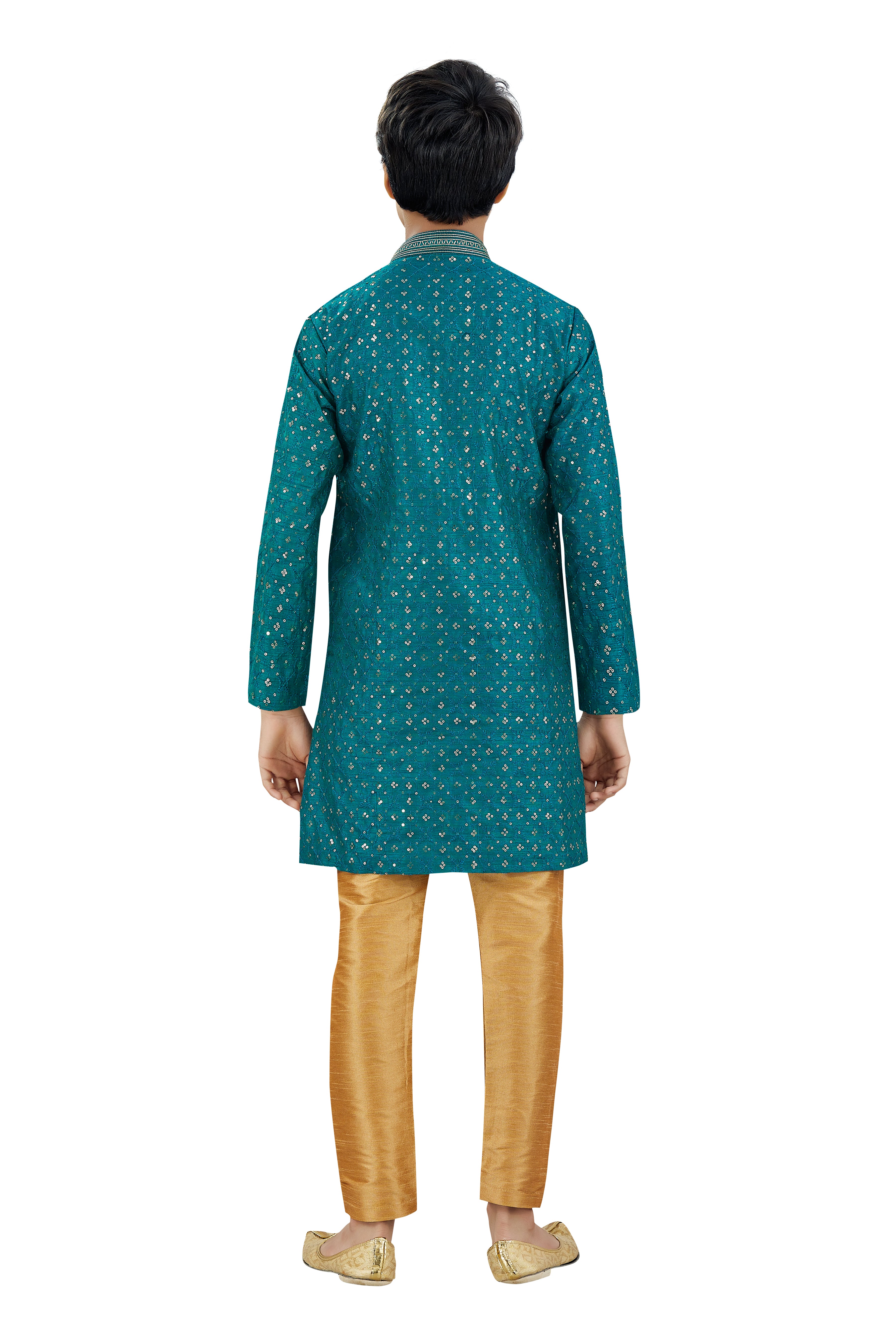 Boys Silk Kurta Set - Roop Darshan