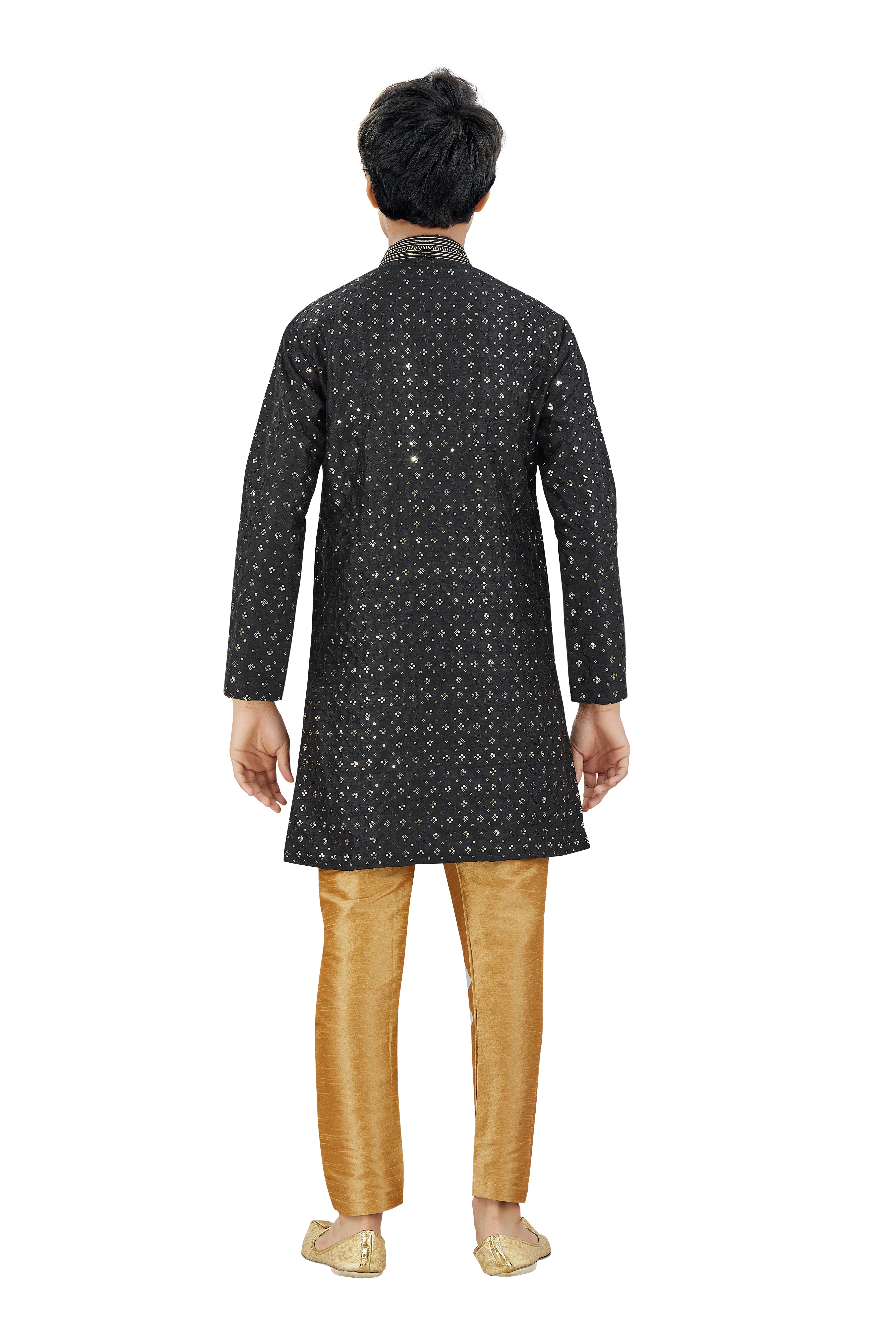 Boys Silk Kurta Set - Roop Darshan