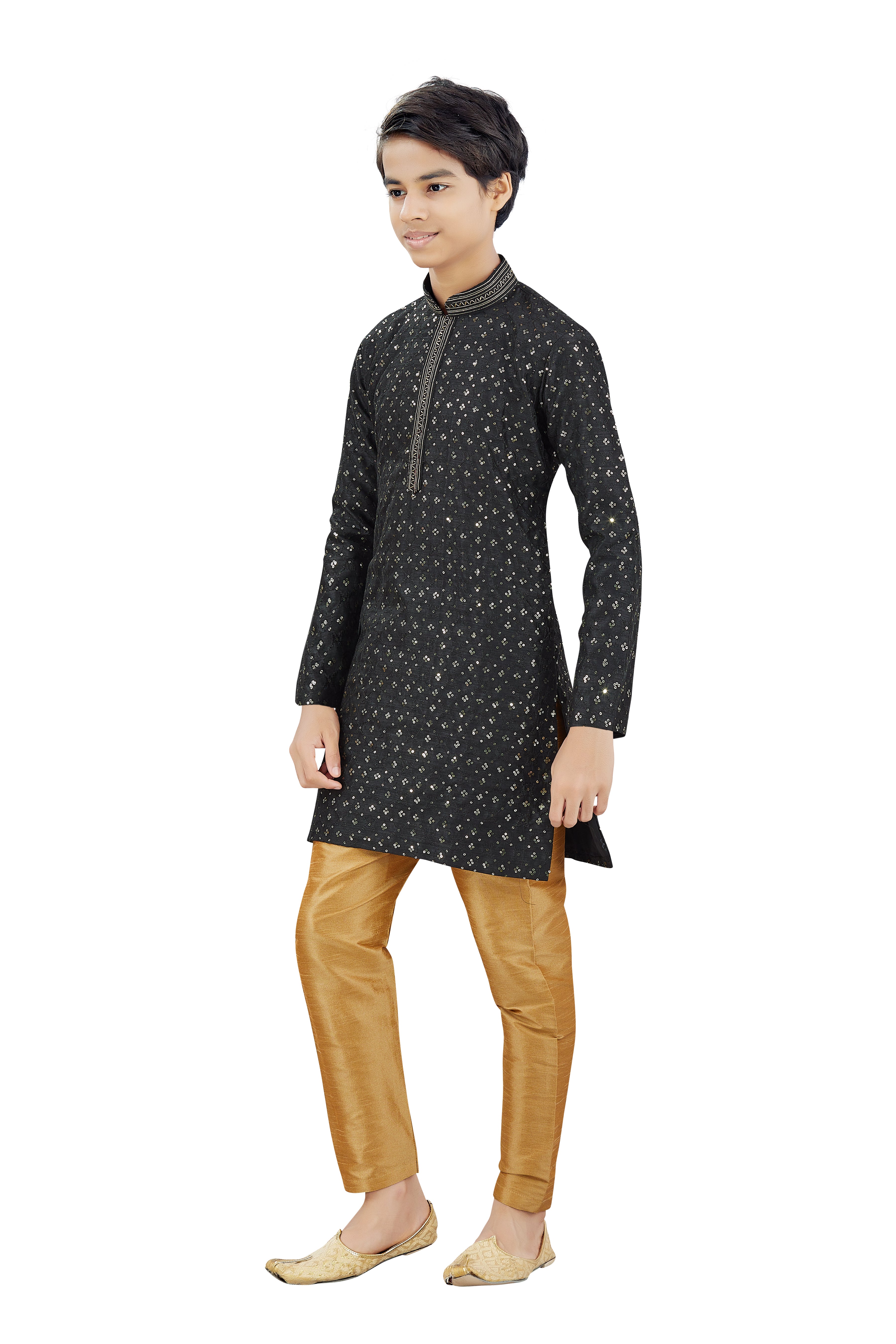 Boys Silk Kurta Set - Roop Darshan