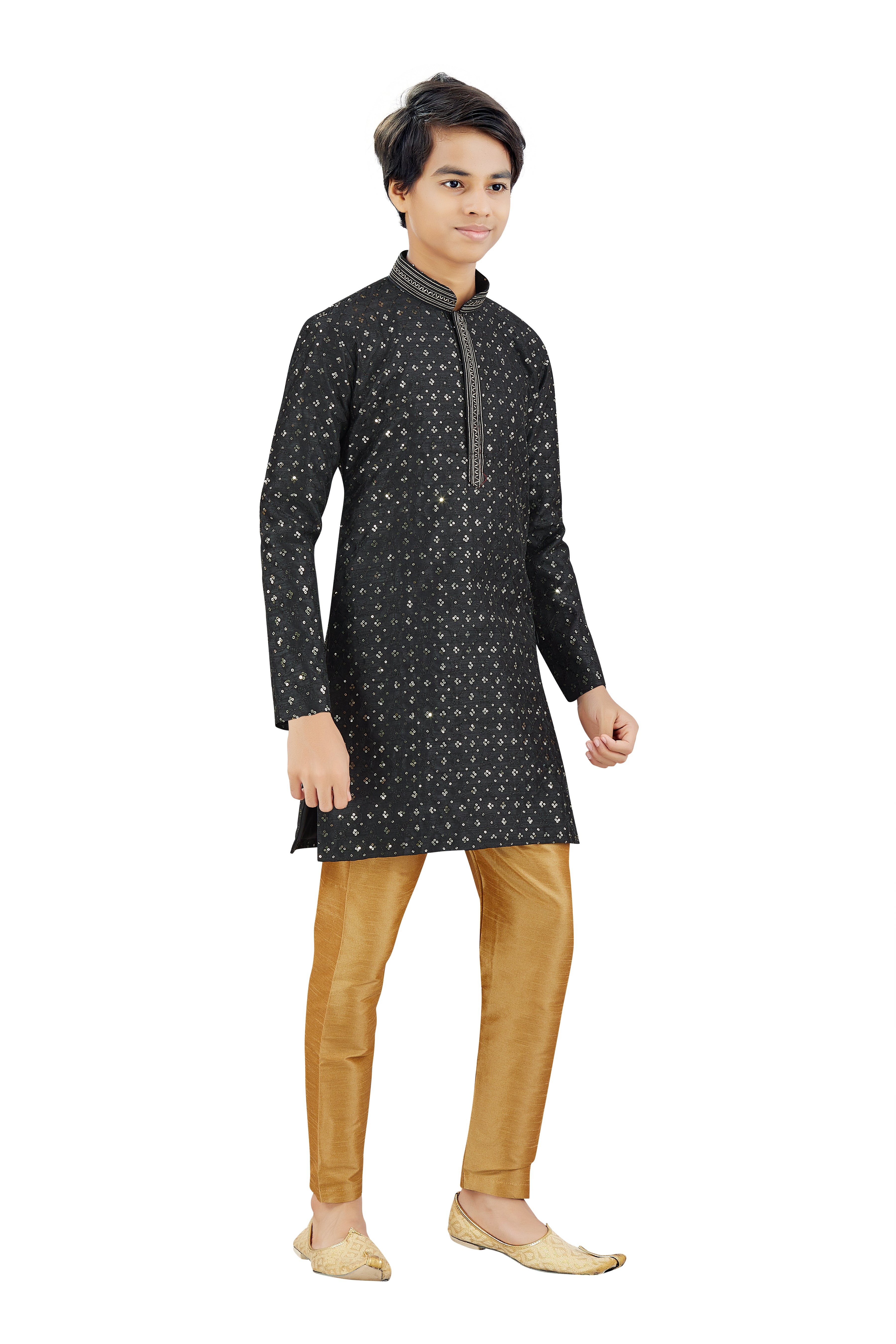 Boys Silk Kurta Set - Roop Darshan