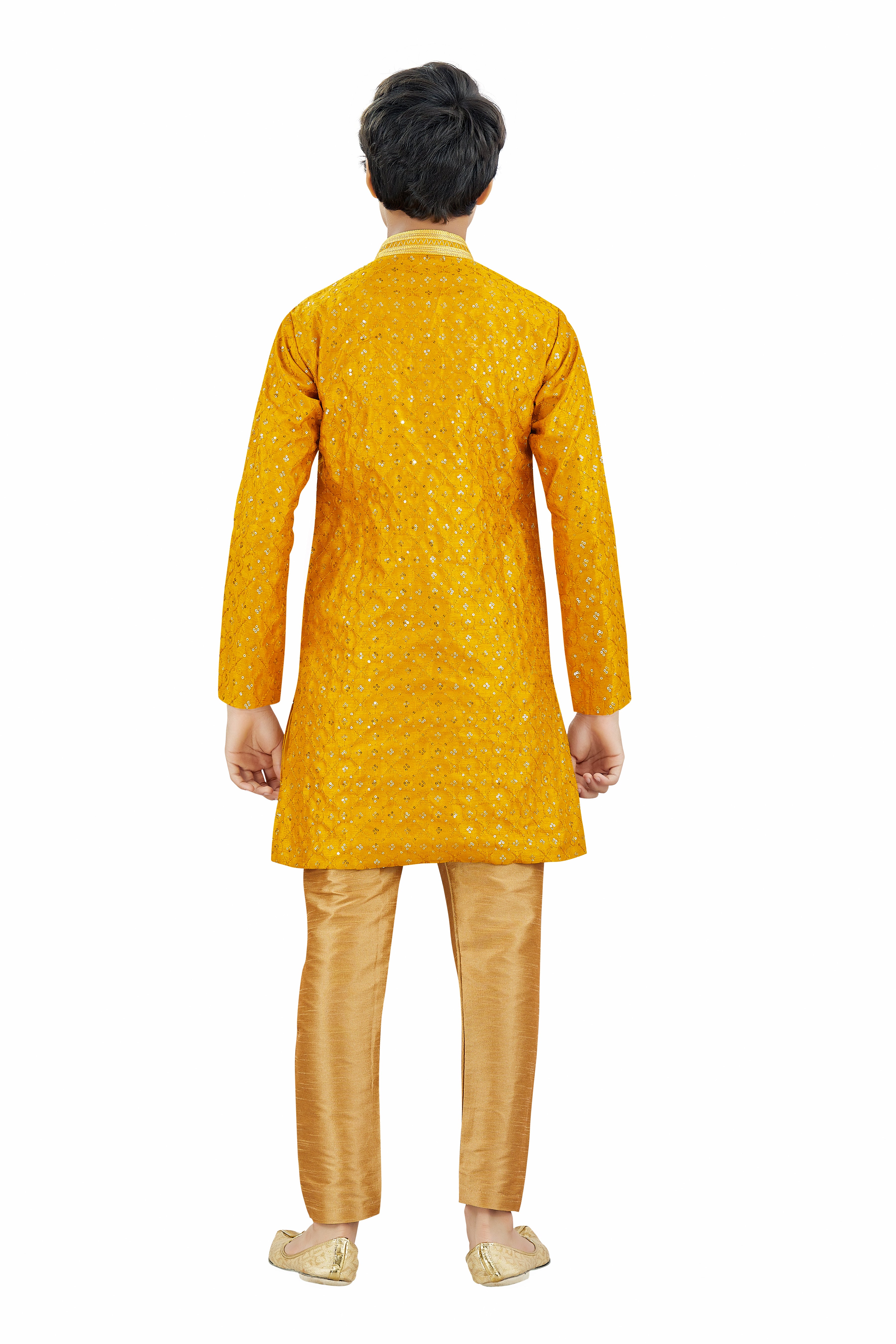 Boys Silk Kurta Set - Roop Darshan