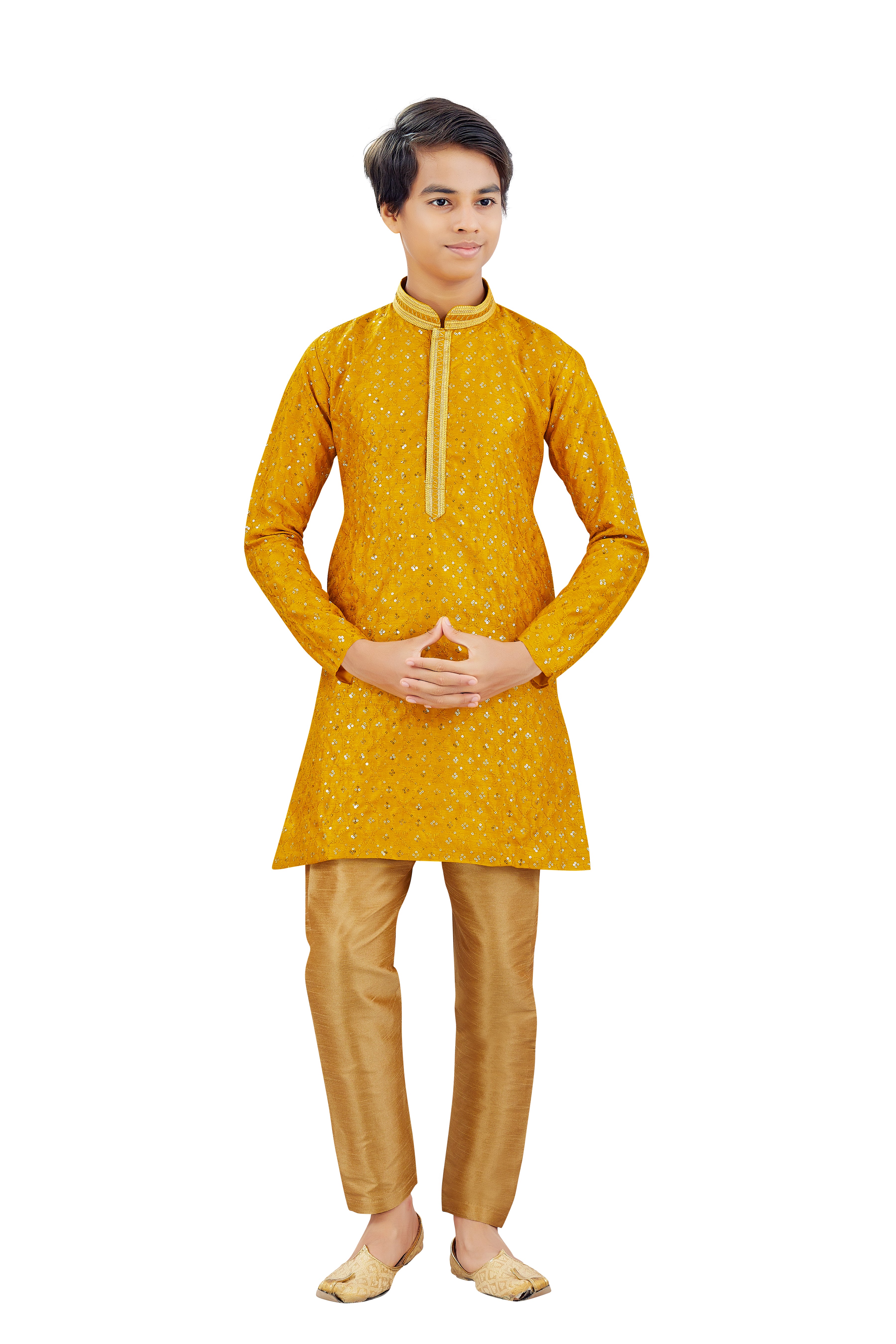 Boys Silk Kurta Set - Roop Darshan