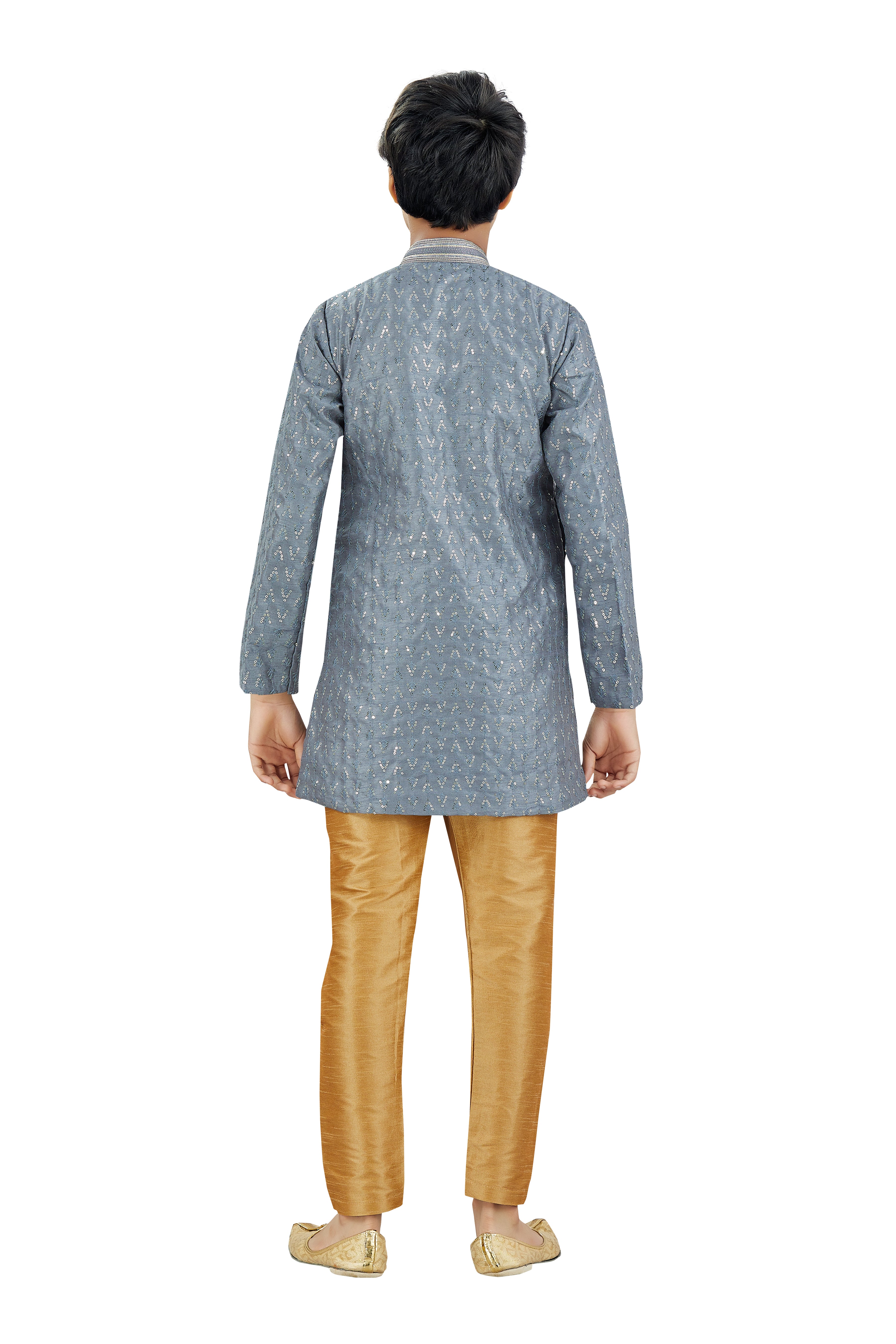 Boys Silk Kurta Set