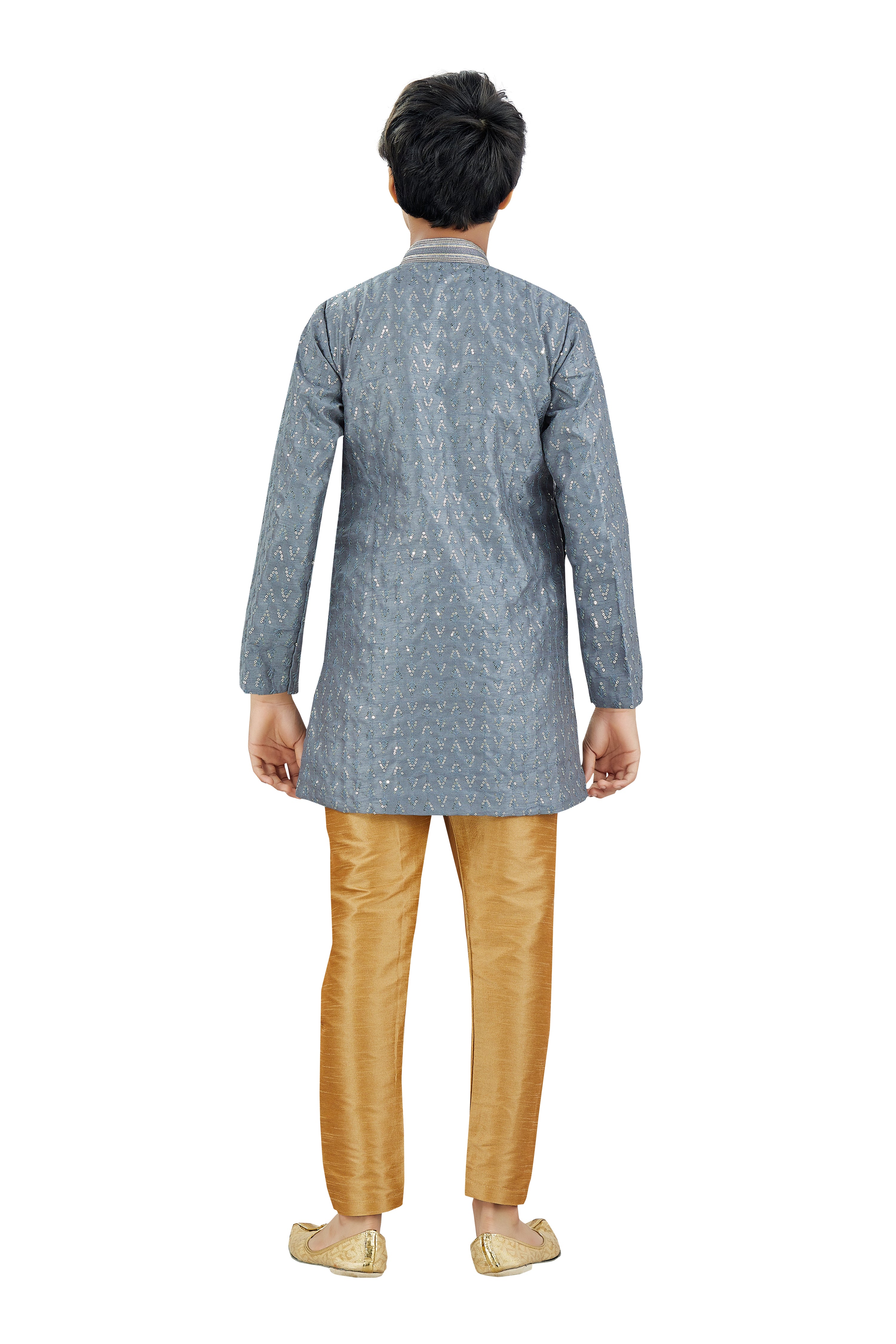 Boys Silk Kurta Set - Roop Darshan