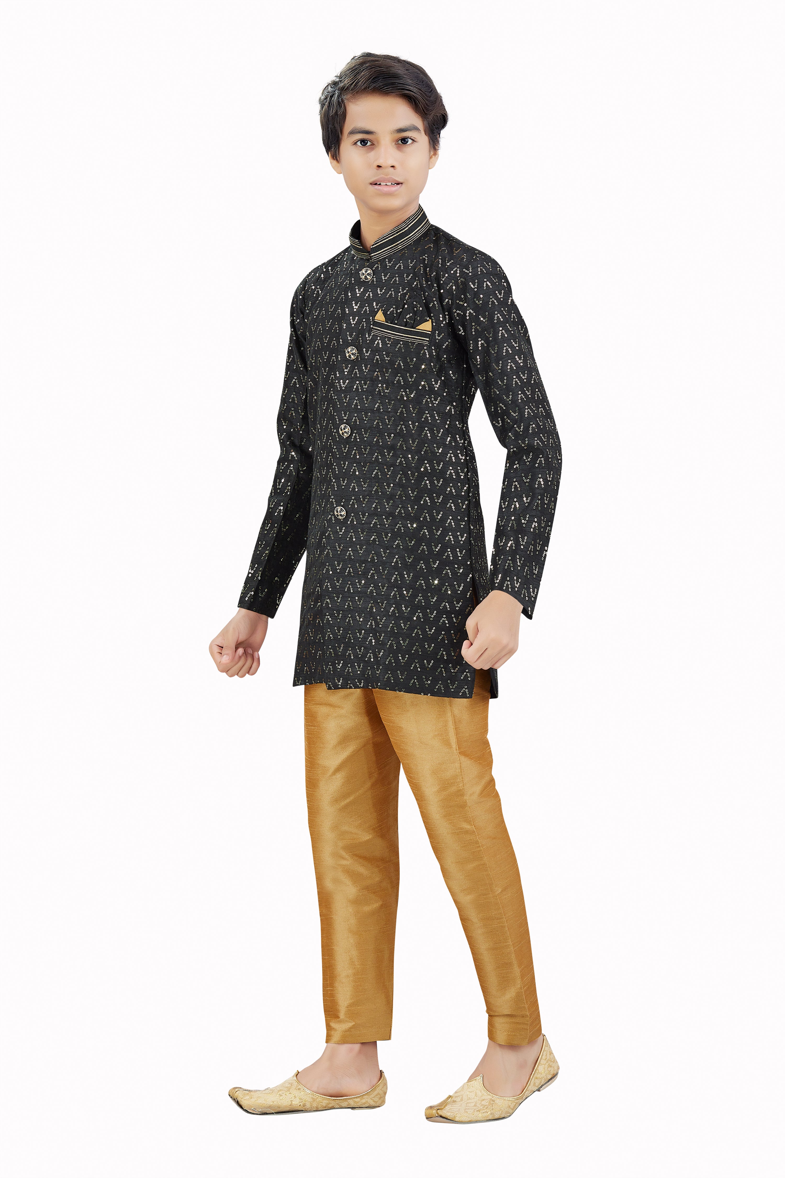 Boys Silk Kurta Set - Roop Darshan