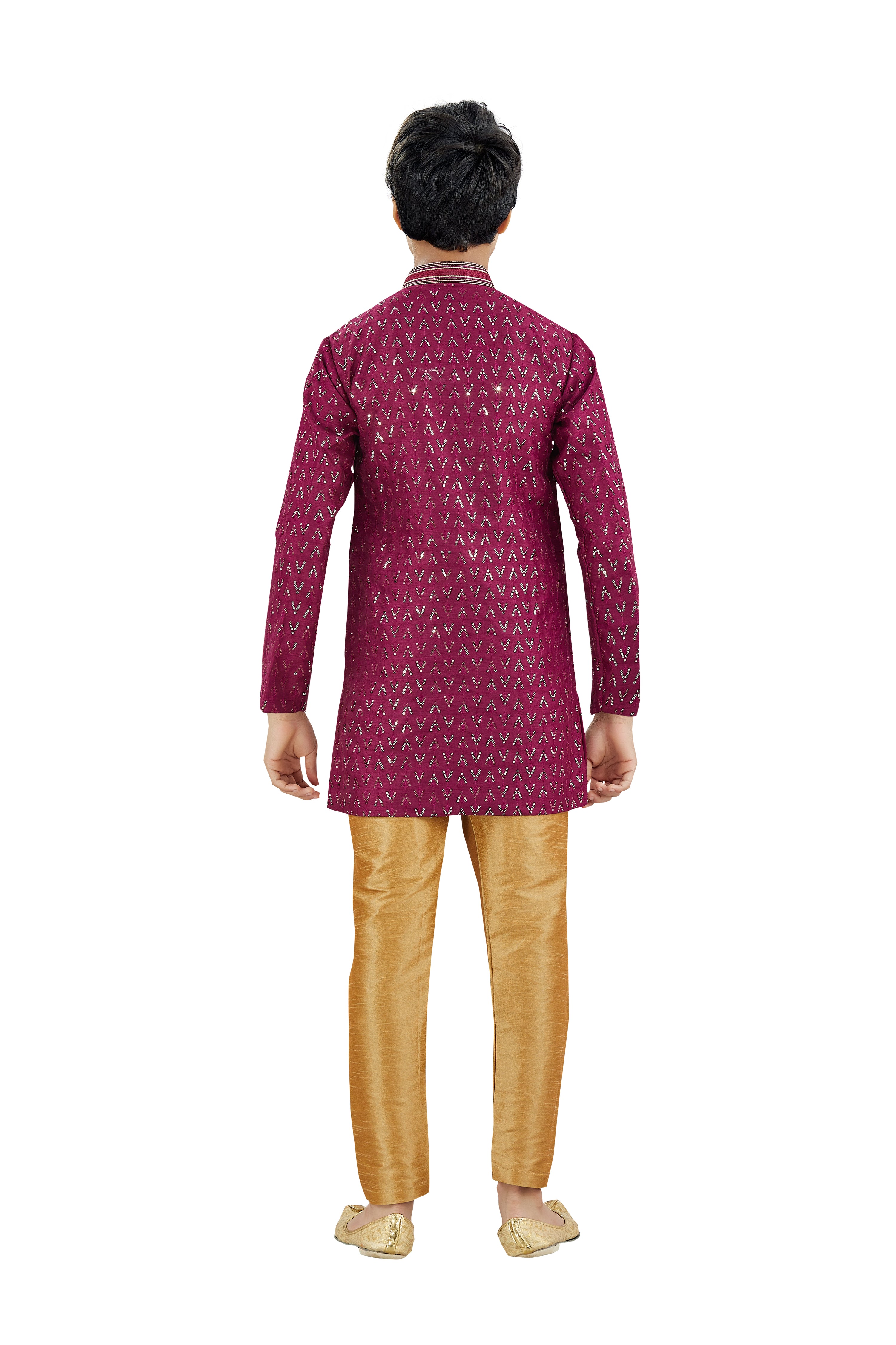 Boys Silk Kurta Set - Roop Darshan
