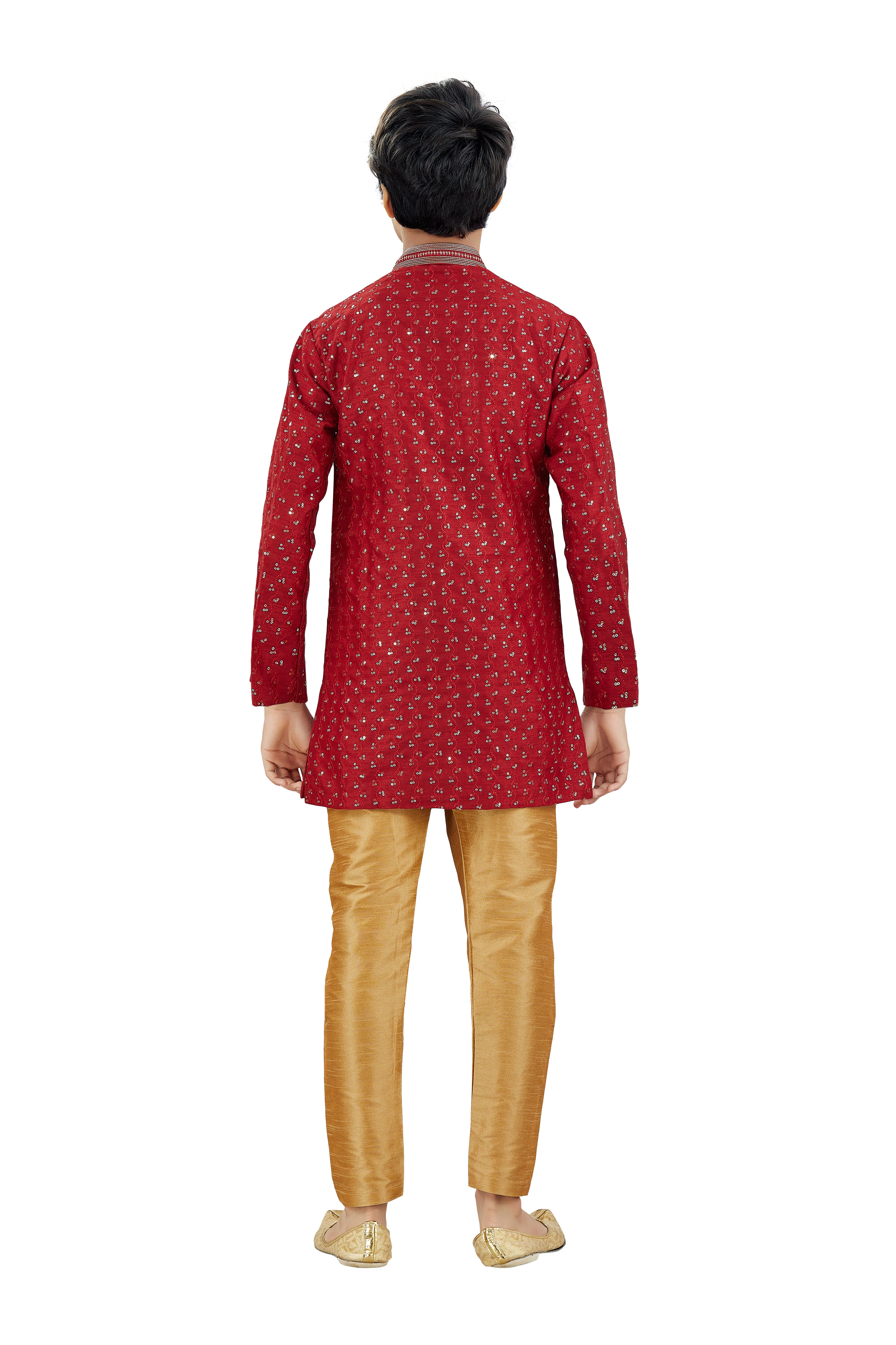 Boys Silk Kurta Set - Roop Darshan