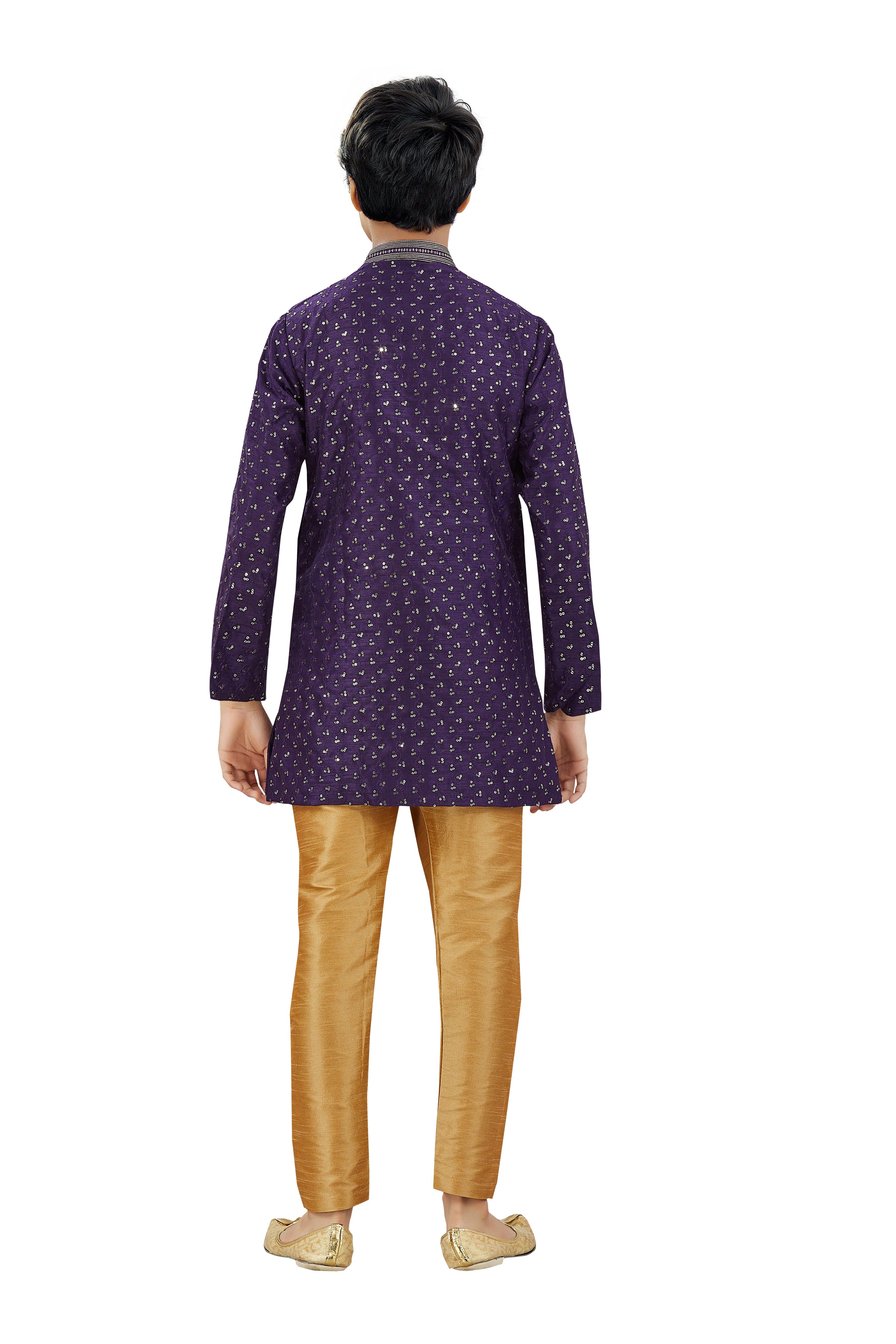 Boys Silk Kurta Set - Roop Darshan