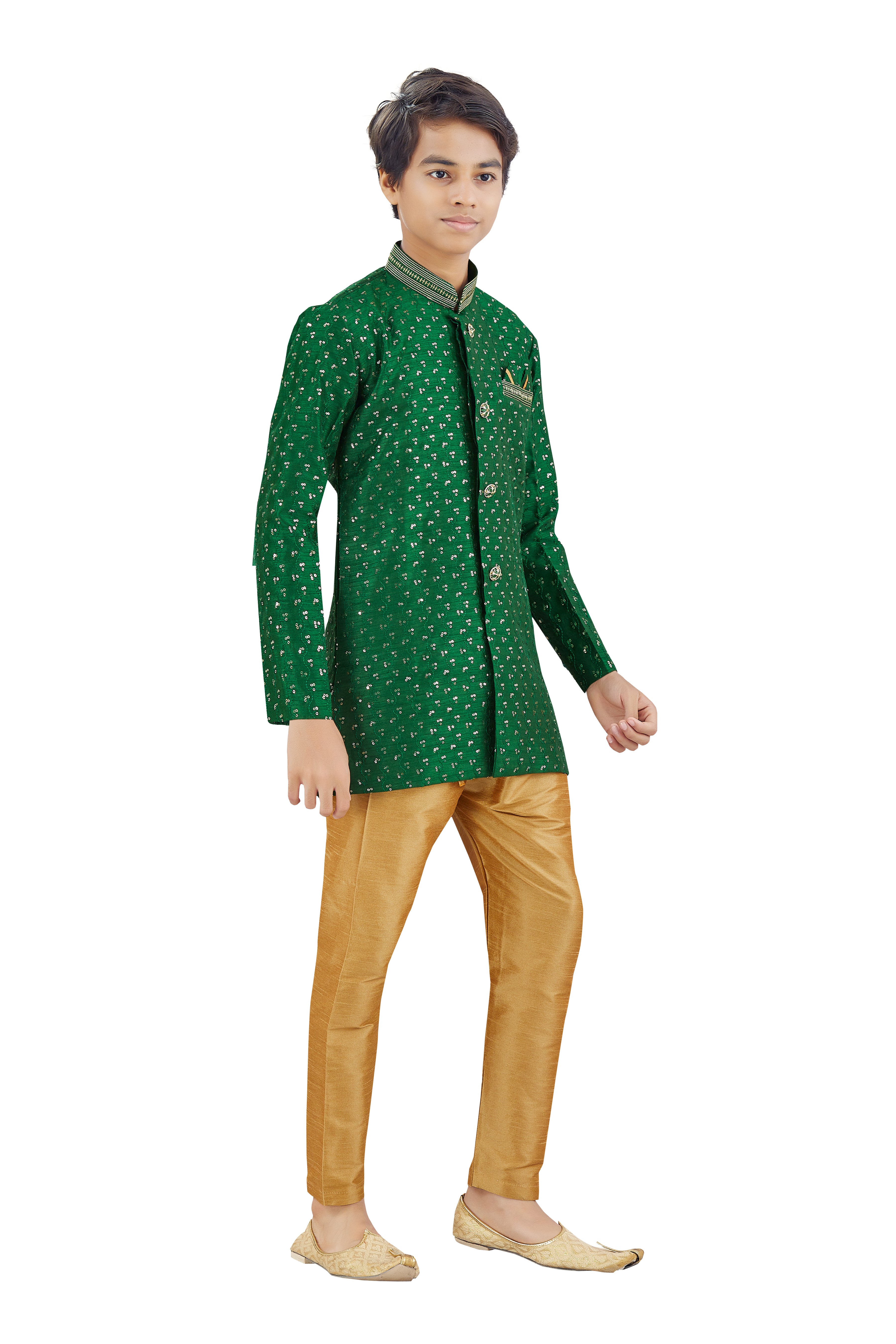 Boys Silk Kurta Set - Roop Darshan