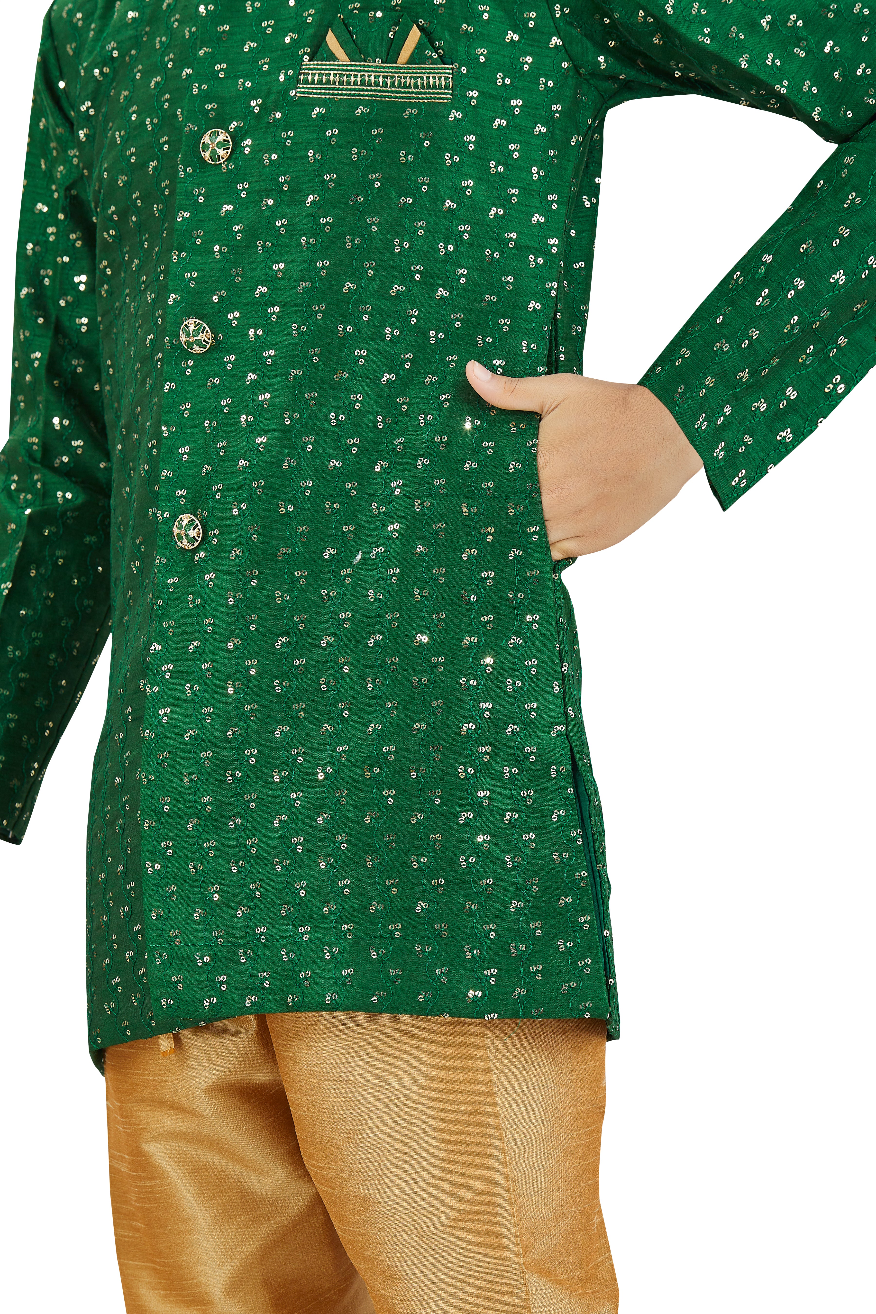 Boys Silk Kurta Set - Roop Darshan