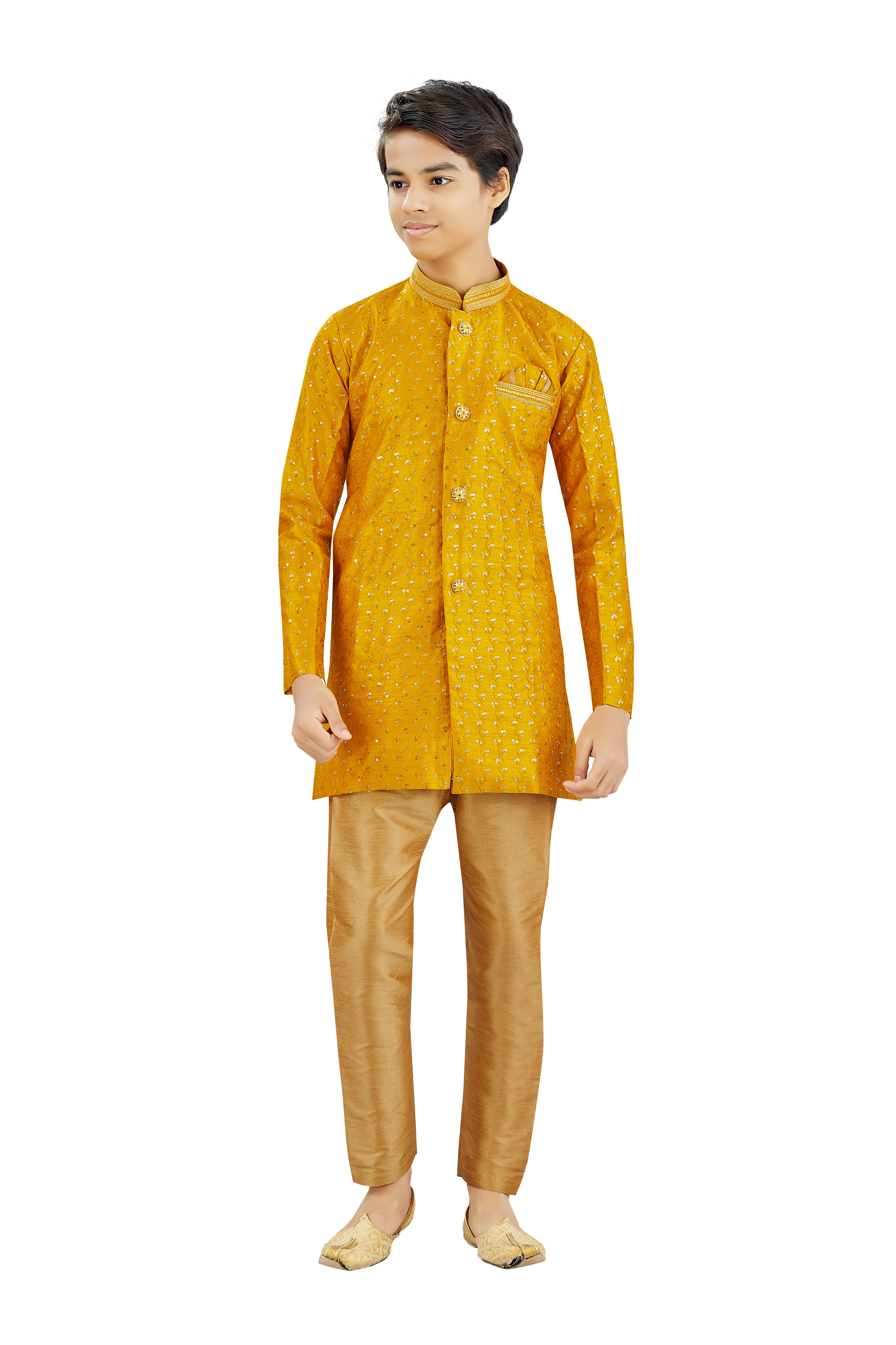 Boys Silk Kurta Set - Roop Darshan