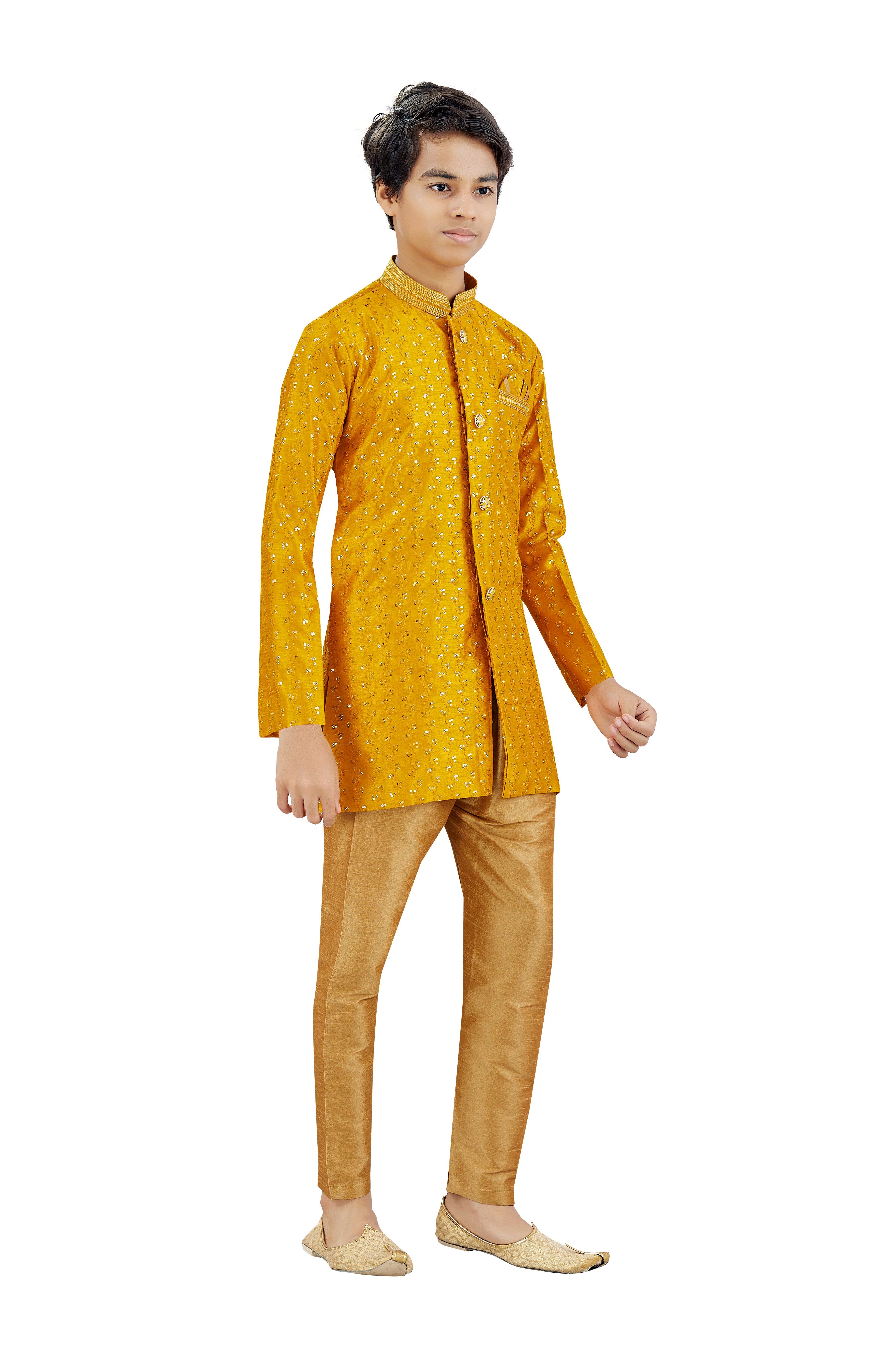 Boys Silk Kurta Set - Roop Darshan