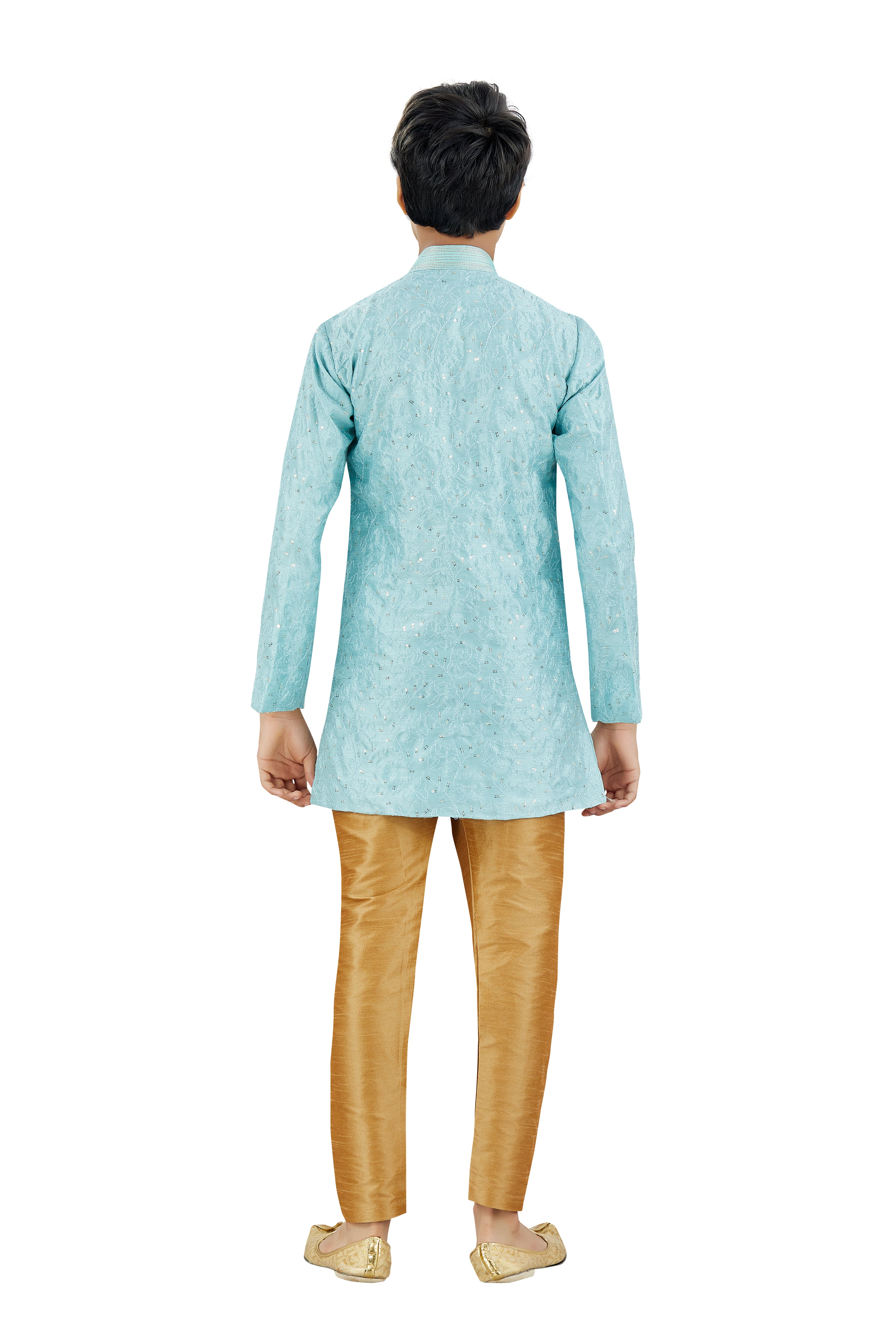 Boys Silk Kurta Set